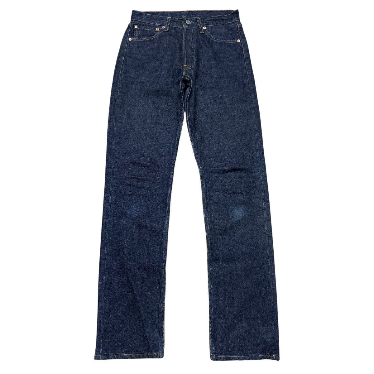 Levi's Vintage Levis 501 Dark Blue Denim Jeans Size US 29 - 1 Thumbnail