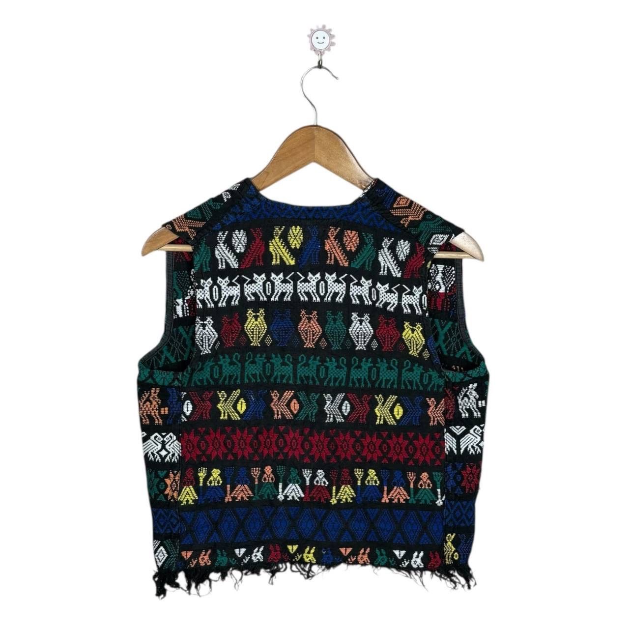 Other Vintage La Favorita Guatemalan Handwoven Cotton Vest M Size US M / EU 48-50 / 2 - 2 Thumbnail