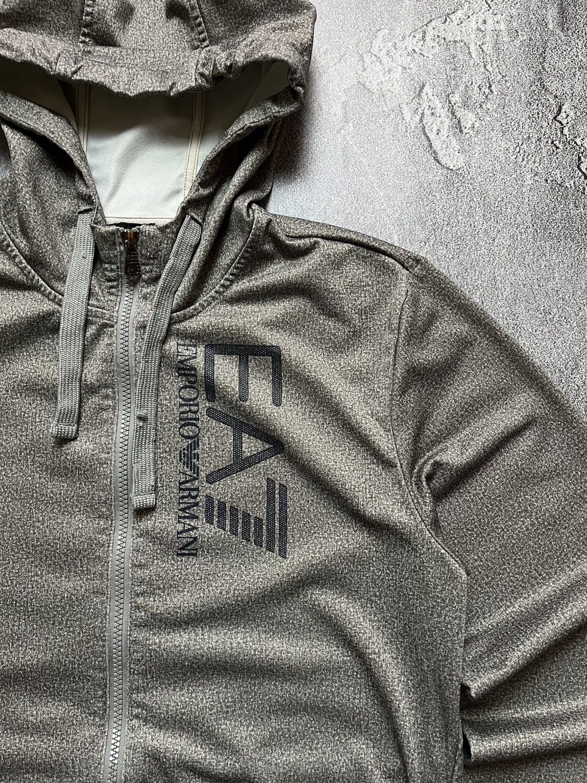 Emporio Armani Vintage Track Jacket Zip Hoodie Emporio Armani Big Logo Mens Size US S / EU 44-46 / 1 - 2 Thumbnail