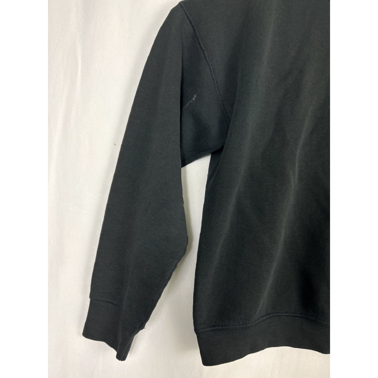 Fruit Of The Loom VINTAGE Fruit of the Loom Sweater Men L Crew Neck Pullover Cotton Black Dusty/Biloxi Size US L / EU 52-54 / 3 - 4 Thumbnail