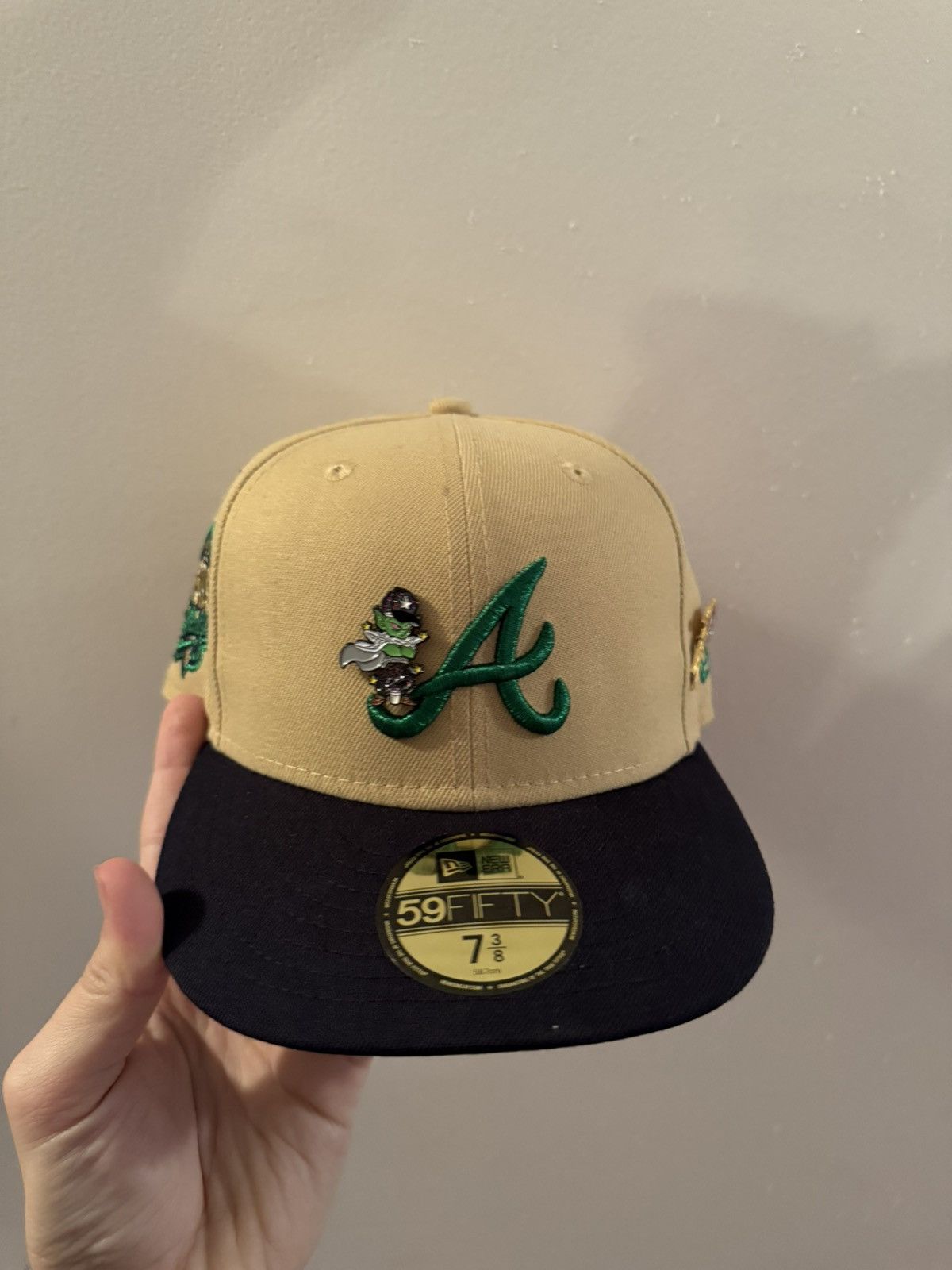New Era Atlanta Braves Fitted Size ONE SIZE - 1 Thumbnail