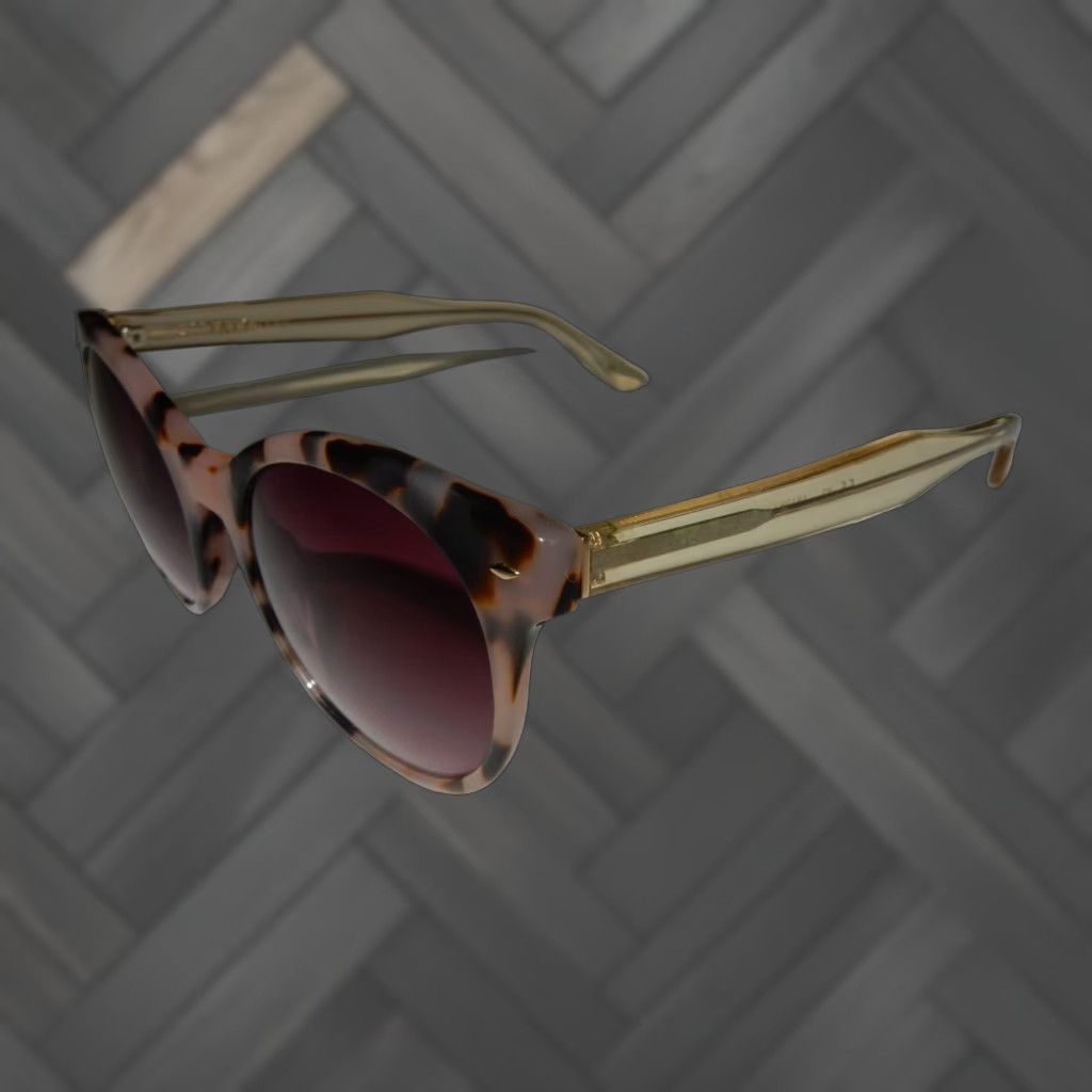 Talbots VINTAGE Talbots Sunglasses Women's Brown 23 Clear Lens Small Scratches Size ONE SIZE - 1 Thumbnail