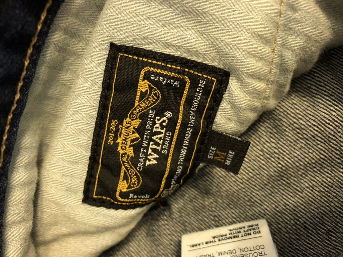 Wtaps Wtaps denim crush trash jeans Size US 34 / EU 50 - 3 Thumbnail