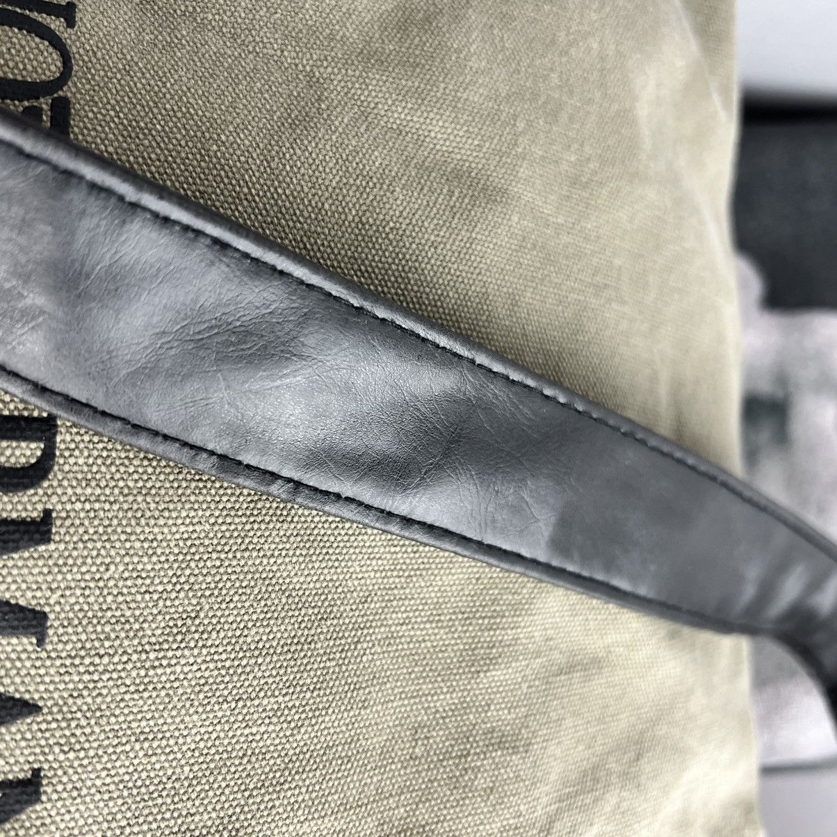 Designer × Emporio Armani Emporio Armani Shoulder Bag Khaki Canvas Parfumés Line Size ONE SIZE - 8 Thumbnail