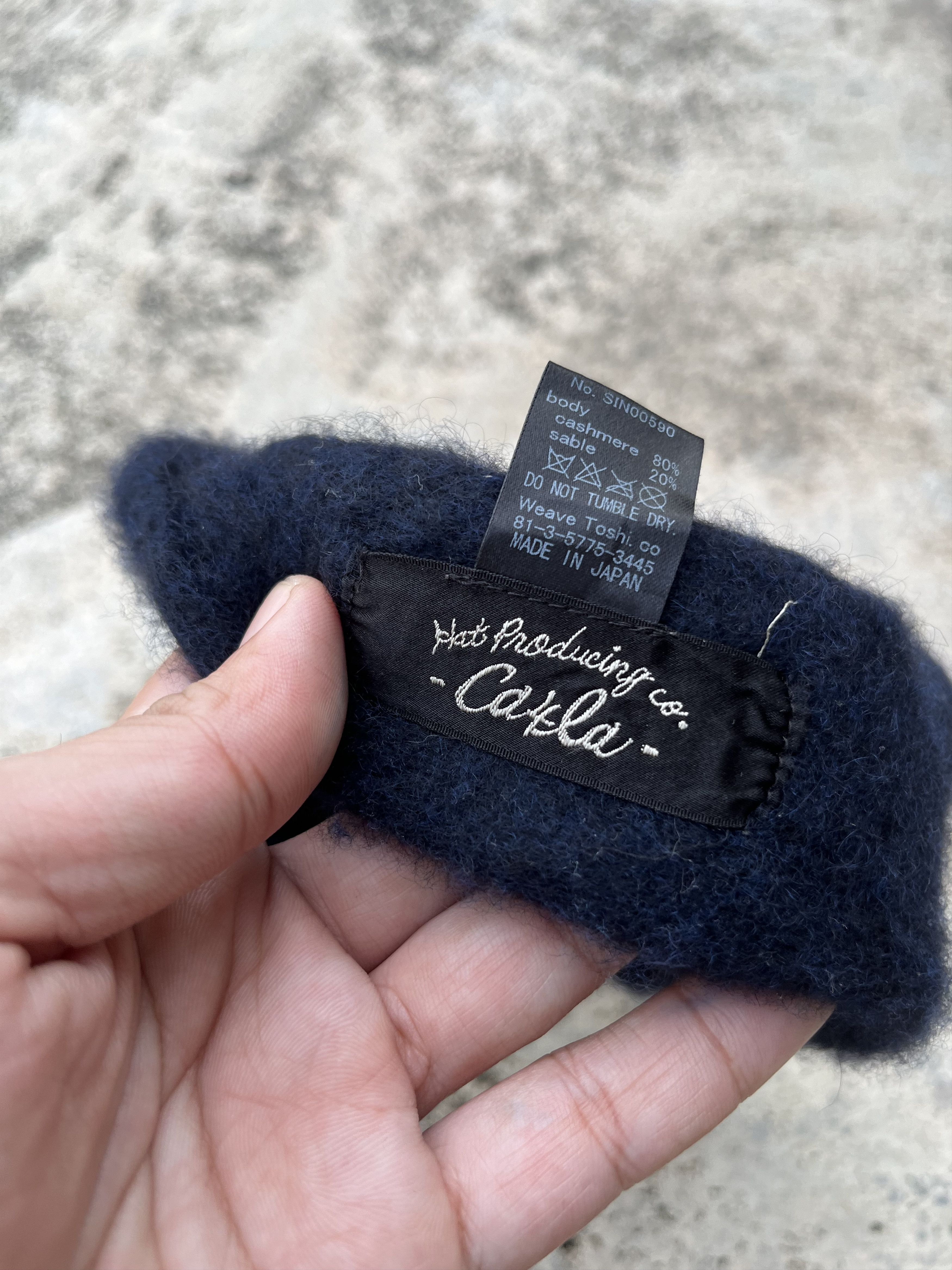 CA4LA Ca4la Mohair Fluffy Beanie Hat Size ONE SIZE - 5 Thumbnail