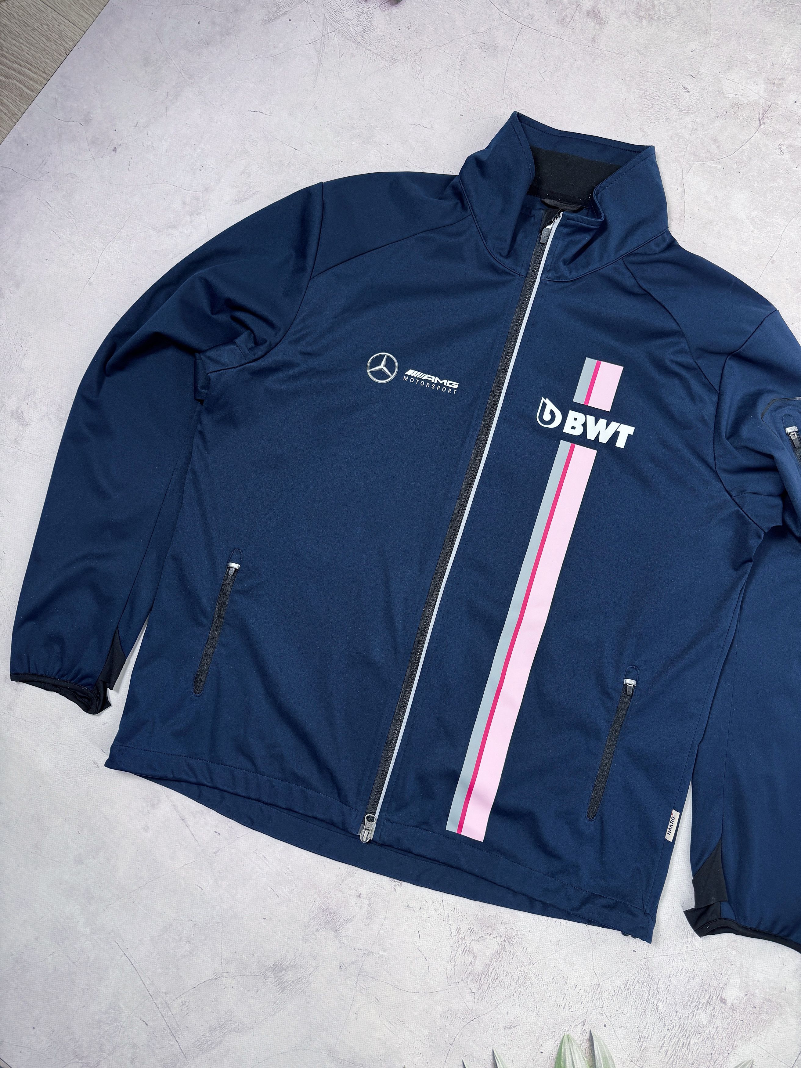 Formula 1 Mercedes AMG Formula1 Team Softshell Jacket BWT by Hakro Size US XL / EU 56 / 4 - 2 Thumbnail