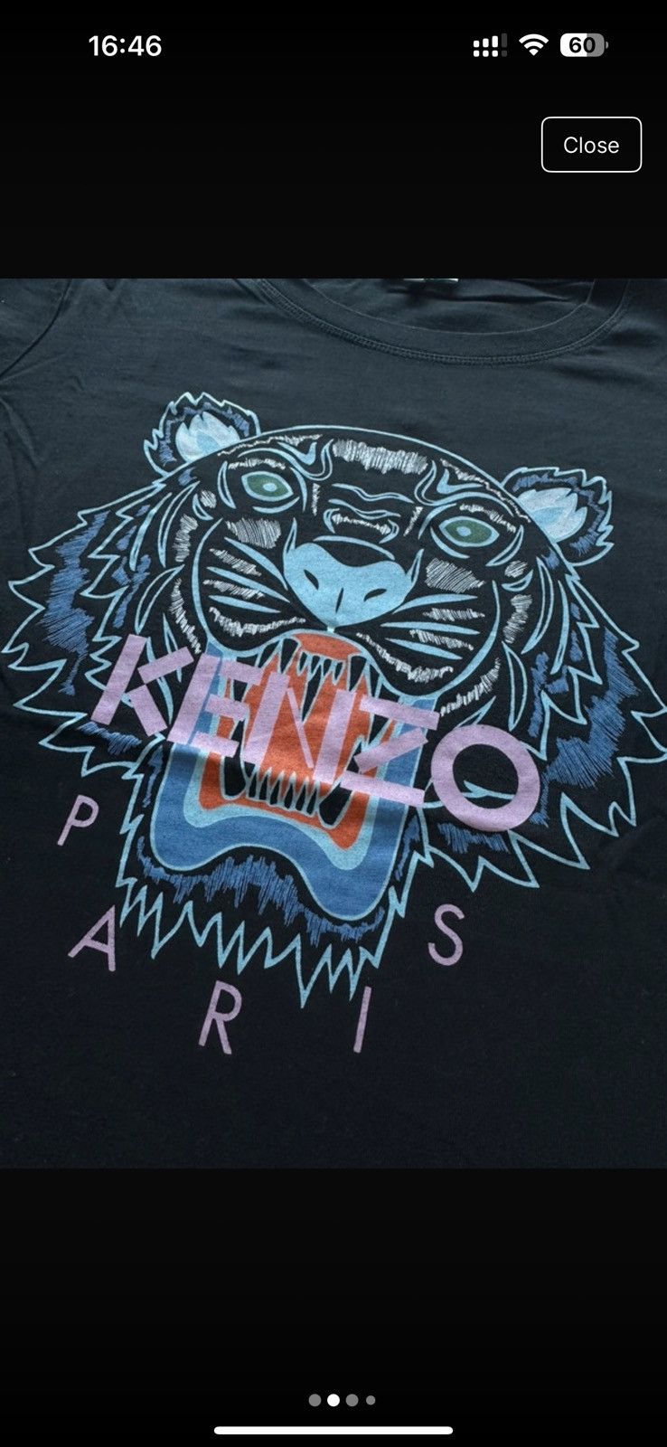 Kenzo Kenzo Tiger T-Shirt - Size S Size S / US 4 / IT 40 - 2 Thumbnail