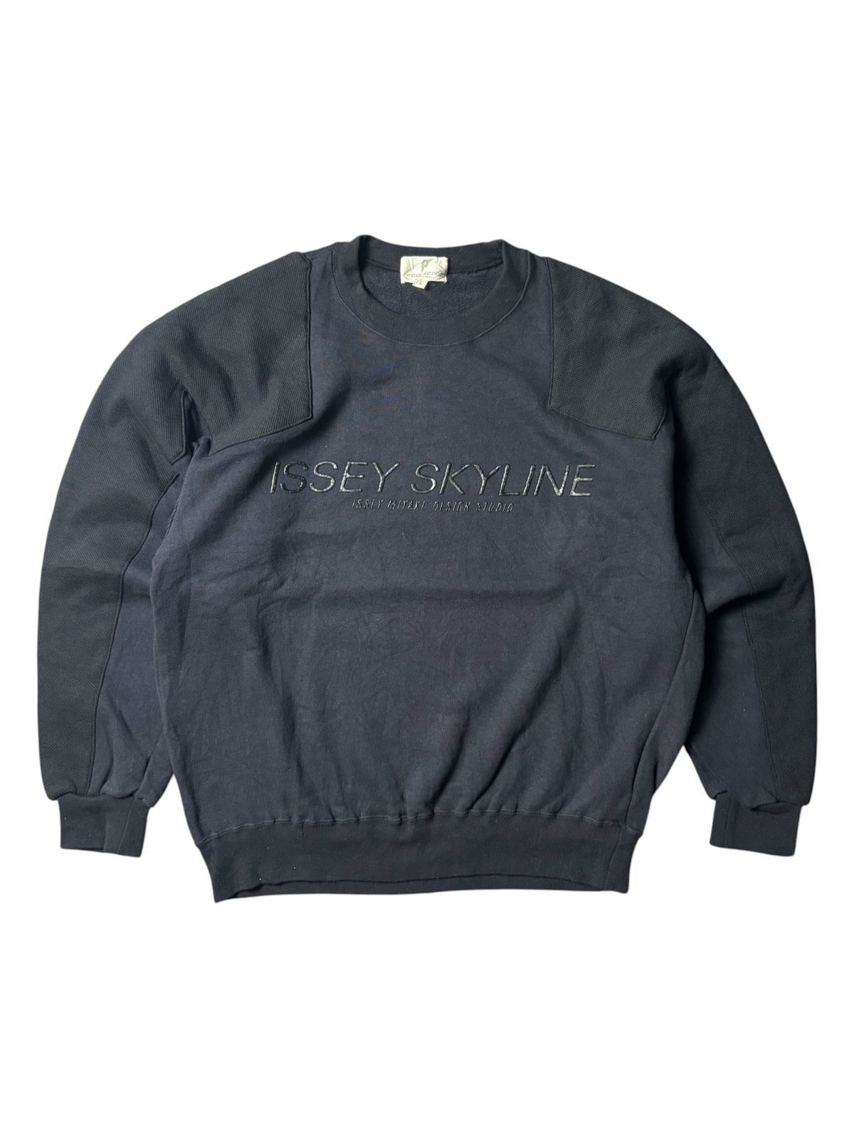 Issey Miyake 1982 Issey Miyake Skyline Staff Sweatshirt Size US L / EU 52-54 / 3 - 1 Thumbnail