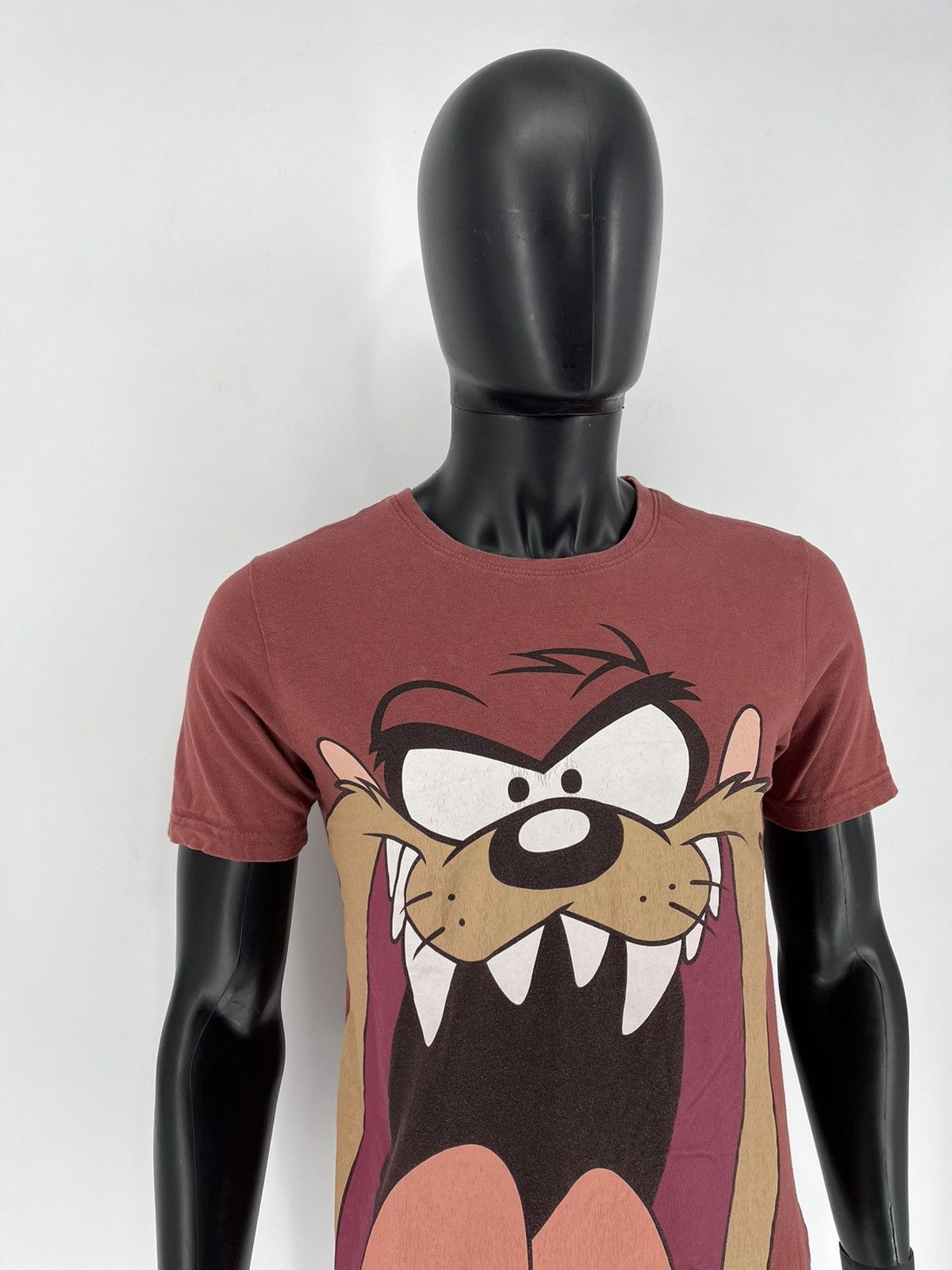 Vintage Vintage y2k Streetwear Taz Crazy Big Logo Looney Tunes Tee Size US S / EU 44-46 / 1 - 3 Thumbnail