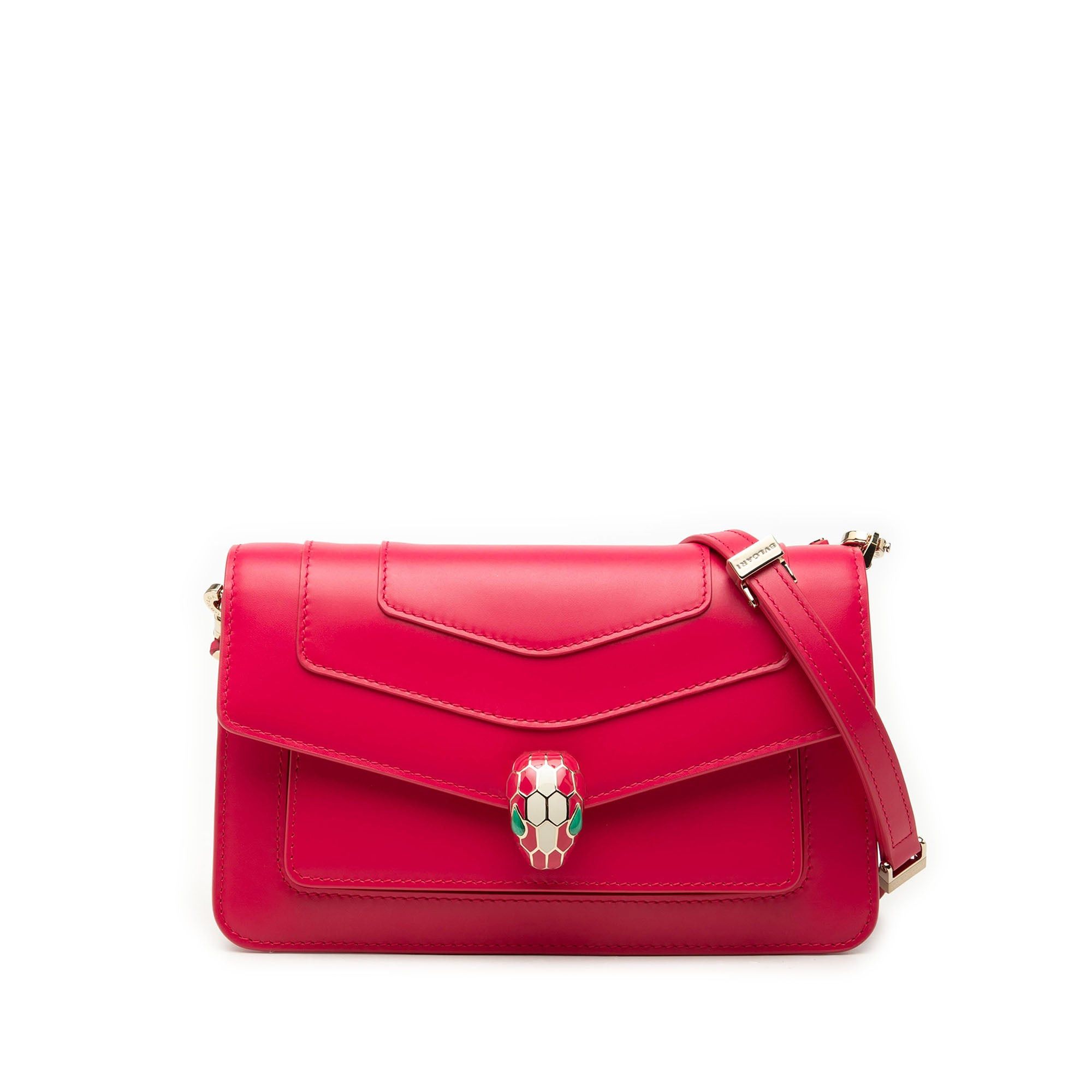 Bvlgari Calfskin Serpenti Forever East West Shoulder Bag Size ONE SIZE - 1 Thumbnail