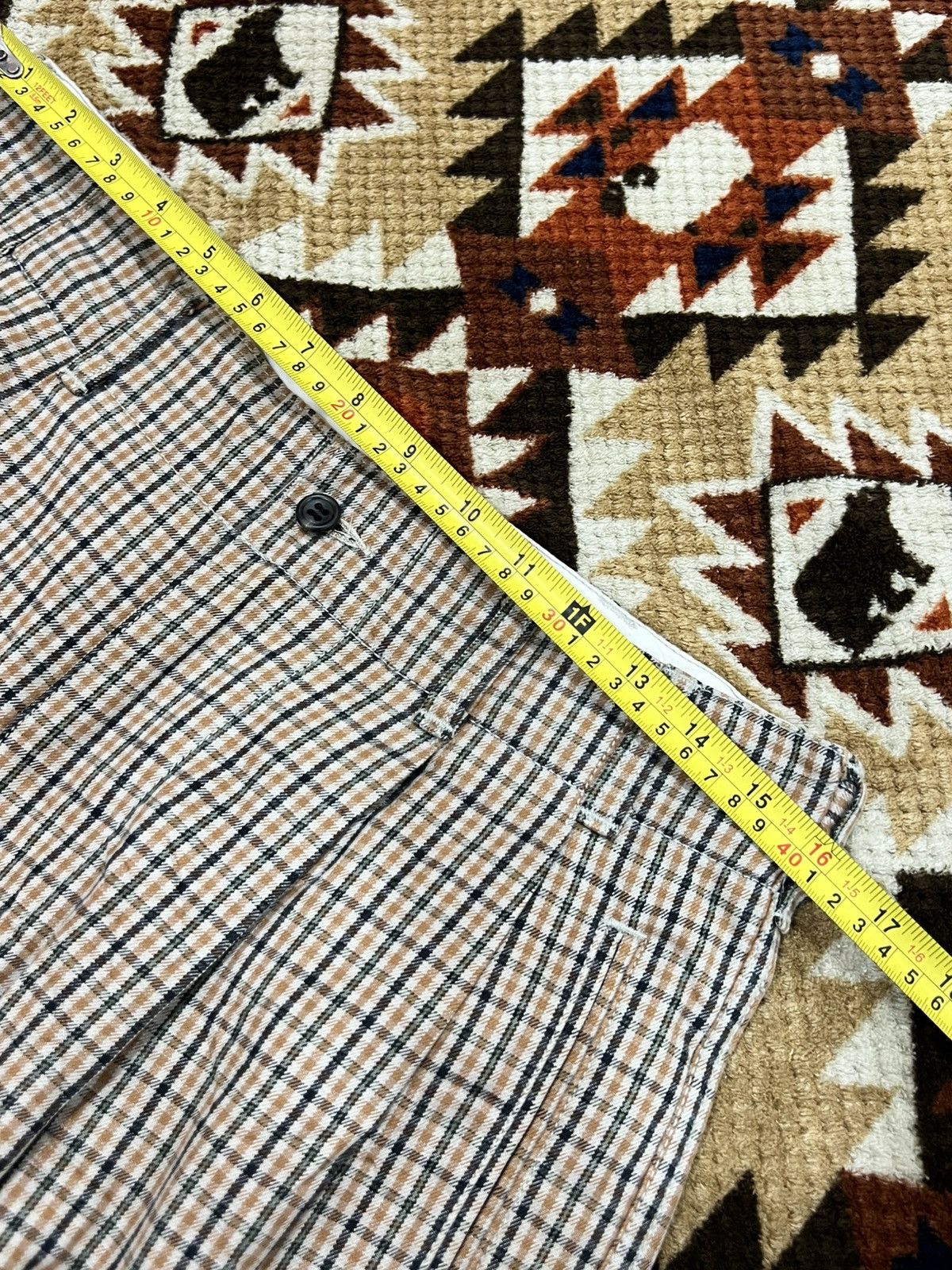 Nigel Cabourn Nigel Cabourn Checkered Pants Size US 32 / EU 48 - 8 Thumbnail