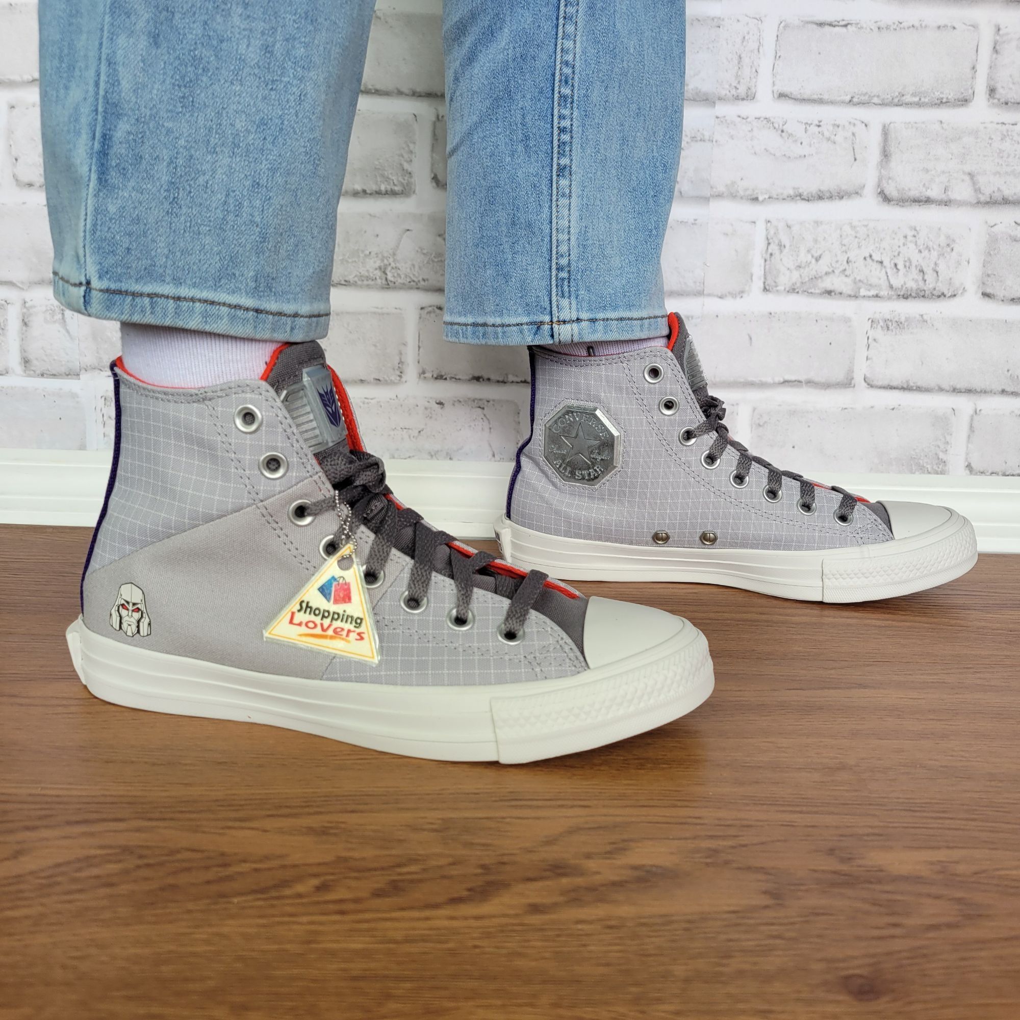 Converse ⭐Converse x Transformers Chuck Taylor Decepticons 9 Women Sh Size US 9 / IT 39 - 2 Thumbnail