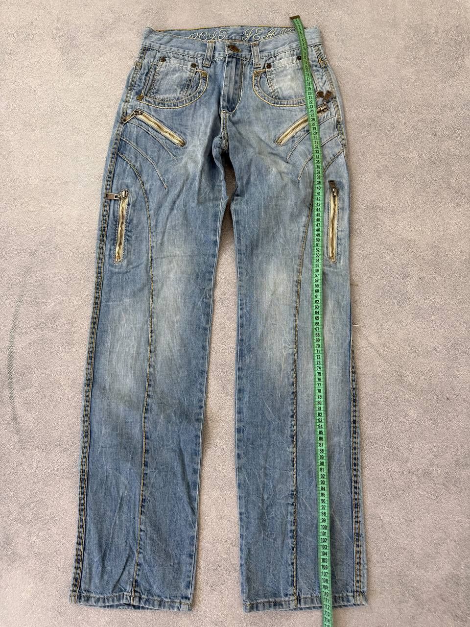 If Six Was Nine AVANT GARDE WASHED BAGGY edhardy STYLE CARGO JEANS Size US 32 / EU 48 - 13 Thumbnail