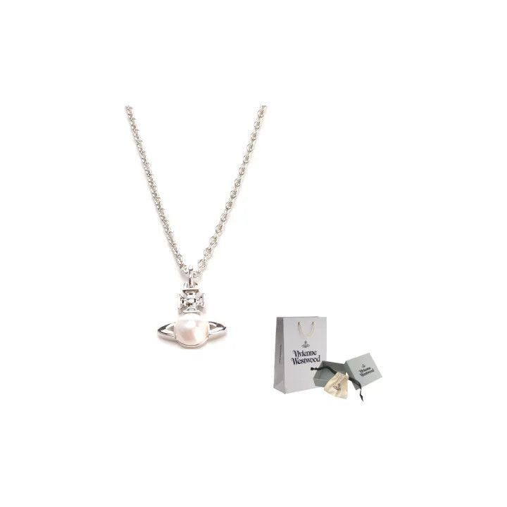 Vivienne Westwood Vivienne Westwood Balbina Pearl Pendant Necklace Size ONE SIZE - 1 Preview