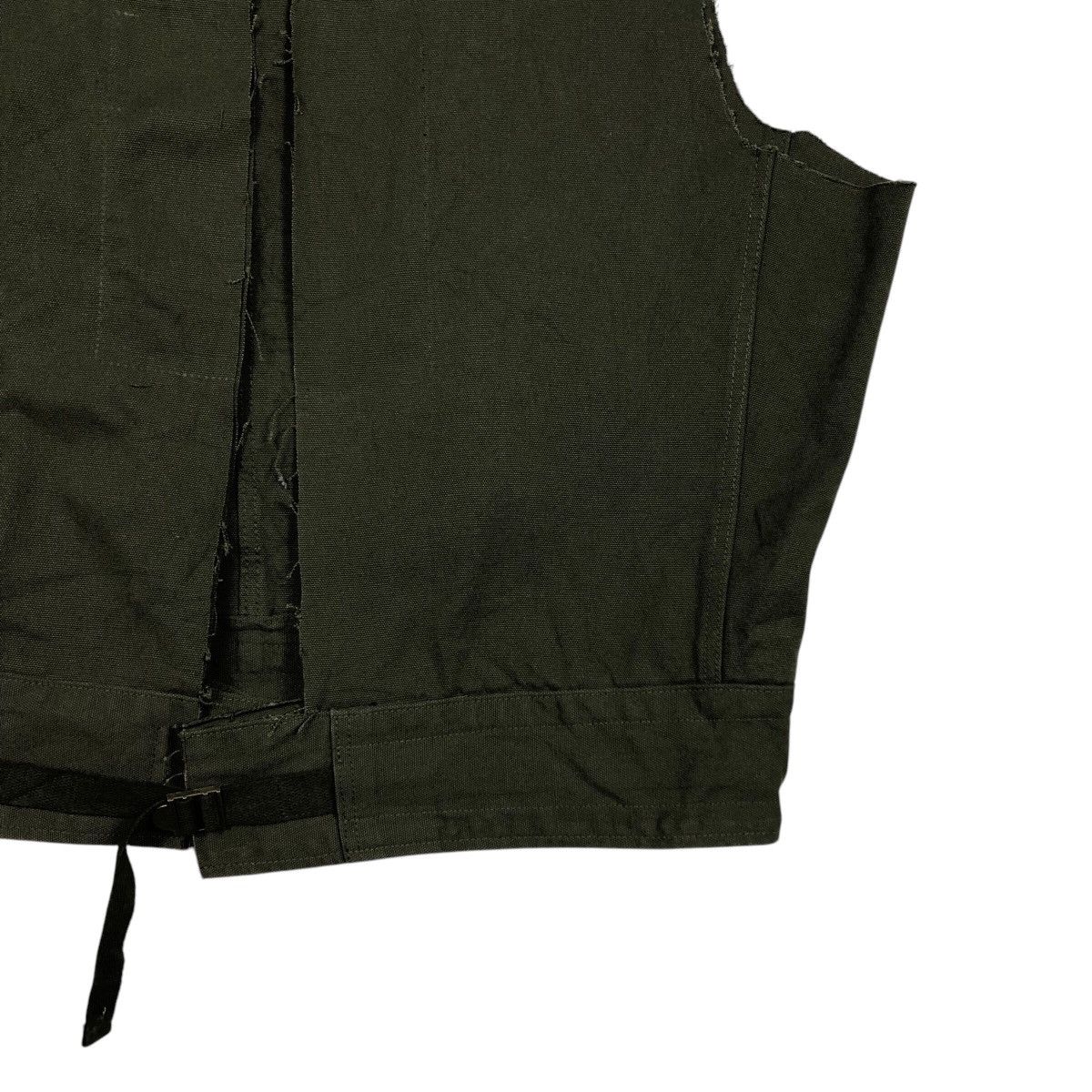 Japanese Brand CRAFTSMANSHIP Biker Tactical Asym Field Vest Olive Utility Size US M / EU 48-50 / 2 - 6 Thumbnail