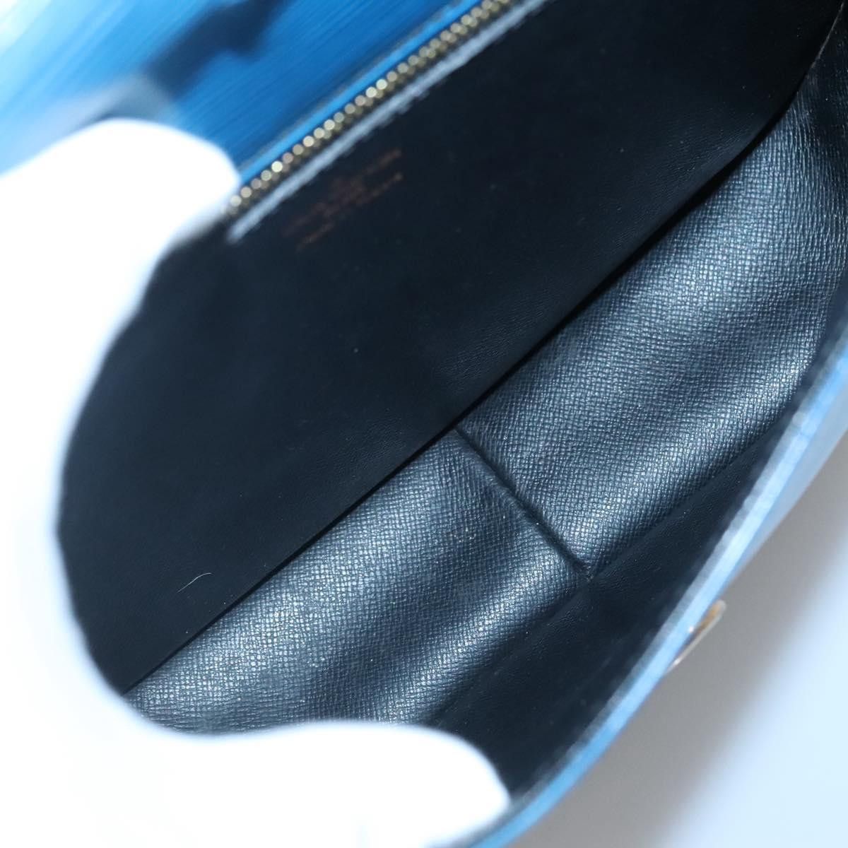 Louis Vuitton LOUIS VUITTON Epi Saint Cloud GM Shoulder Bag Toledo Blue Size ONE SIZE - 10 Thumbnail