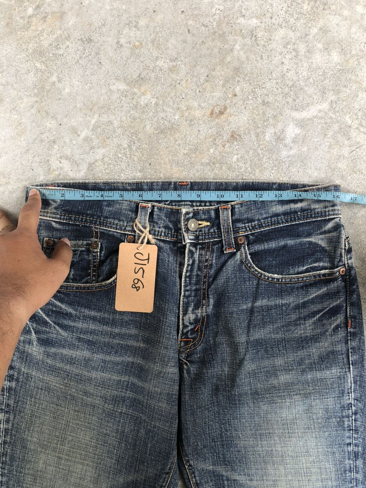 Who Decides War GL Heart Flared Jeans Distressed Jeans Size US 32 / EU 48 - 21 Thumbnail