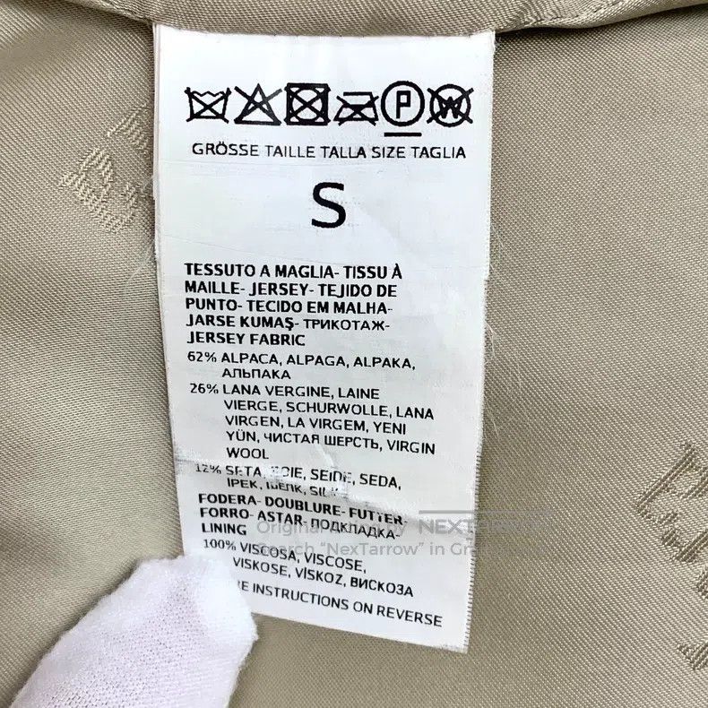 Max Mara Max Mara Light Brown Teddy Alpaca Hair Lapel Double Breast Size S / US 4 / IT 40 - 6 Thumbnail