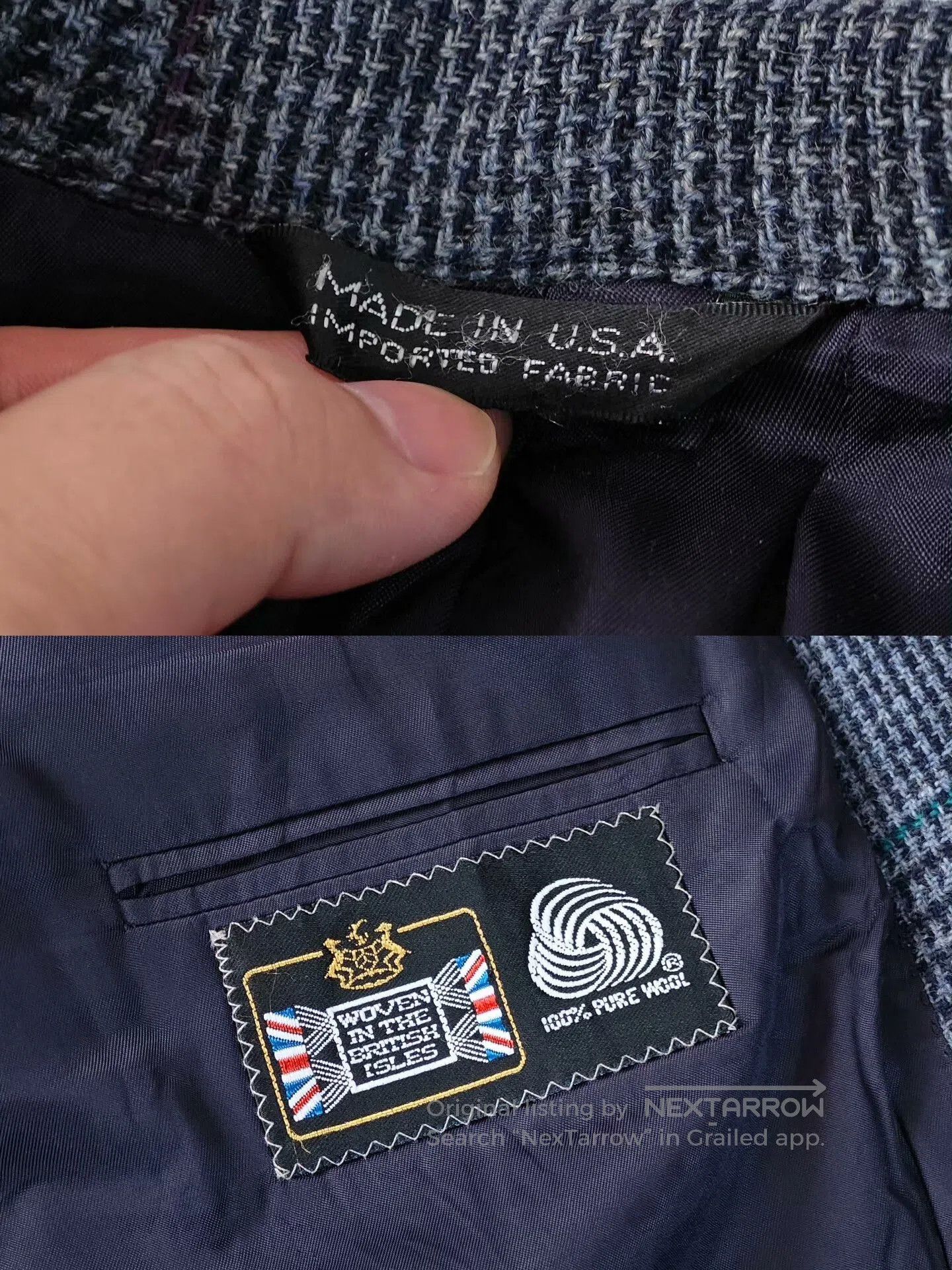Kilgour Kilgour British Wool Suit Jacket. Size US L / EU 52-54 / 3 - 9 Thumbnail