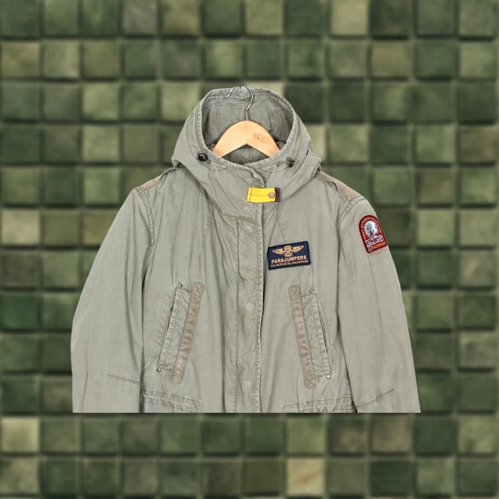 Parajumpers PARAJUMPERS Parka Jacket Women L Hooded Fish Tale MJ5081 Khaki Regular Size L Size L / US 10 / IT 46 - 1 Thumbnail