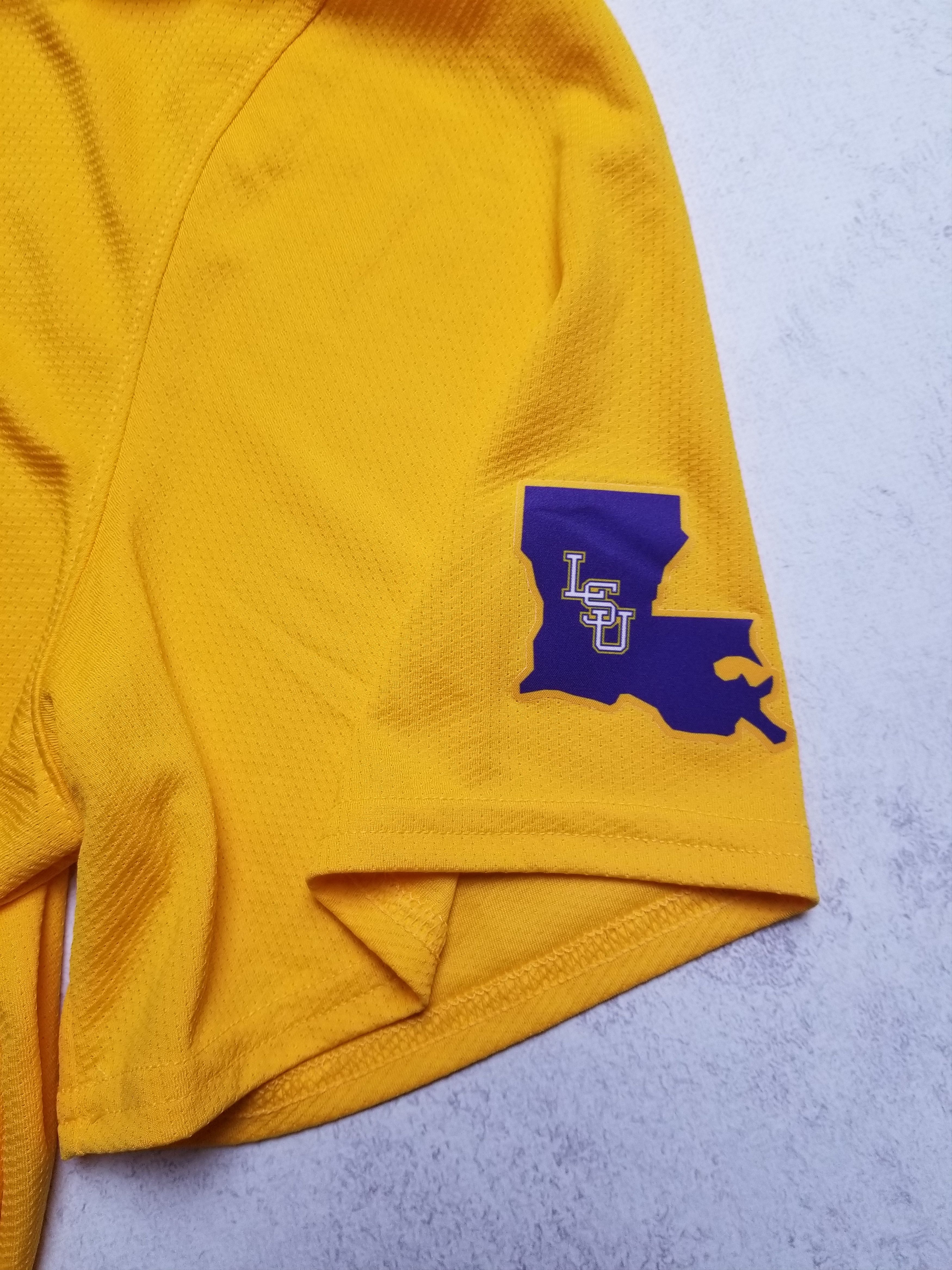 Nike Nike LSU Tigers College Limited Basketball Button Up Jersey Size US XXL / EU 58 / 5 - 7 Thumbnail