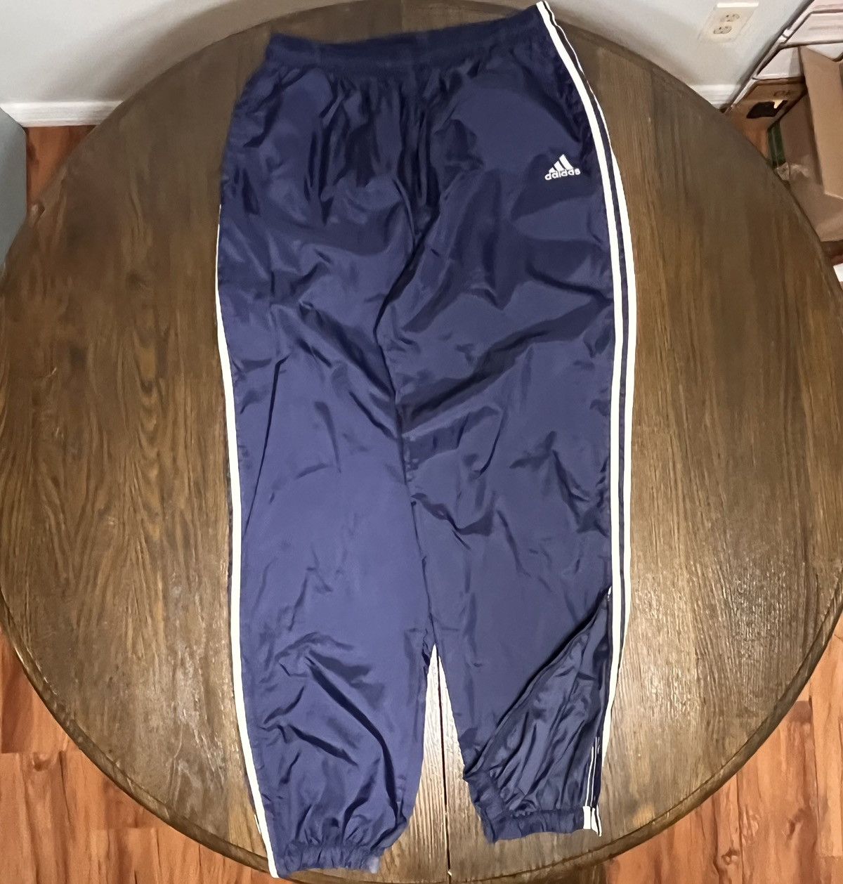 Adidas Adidas vintage baggy track pants Size US 38 / EU 54 - 1 Thumbnail