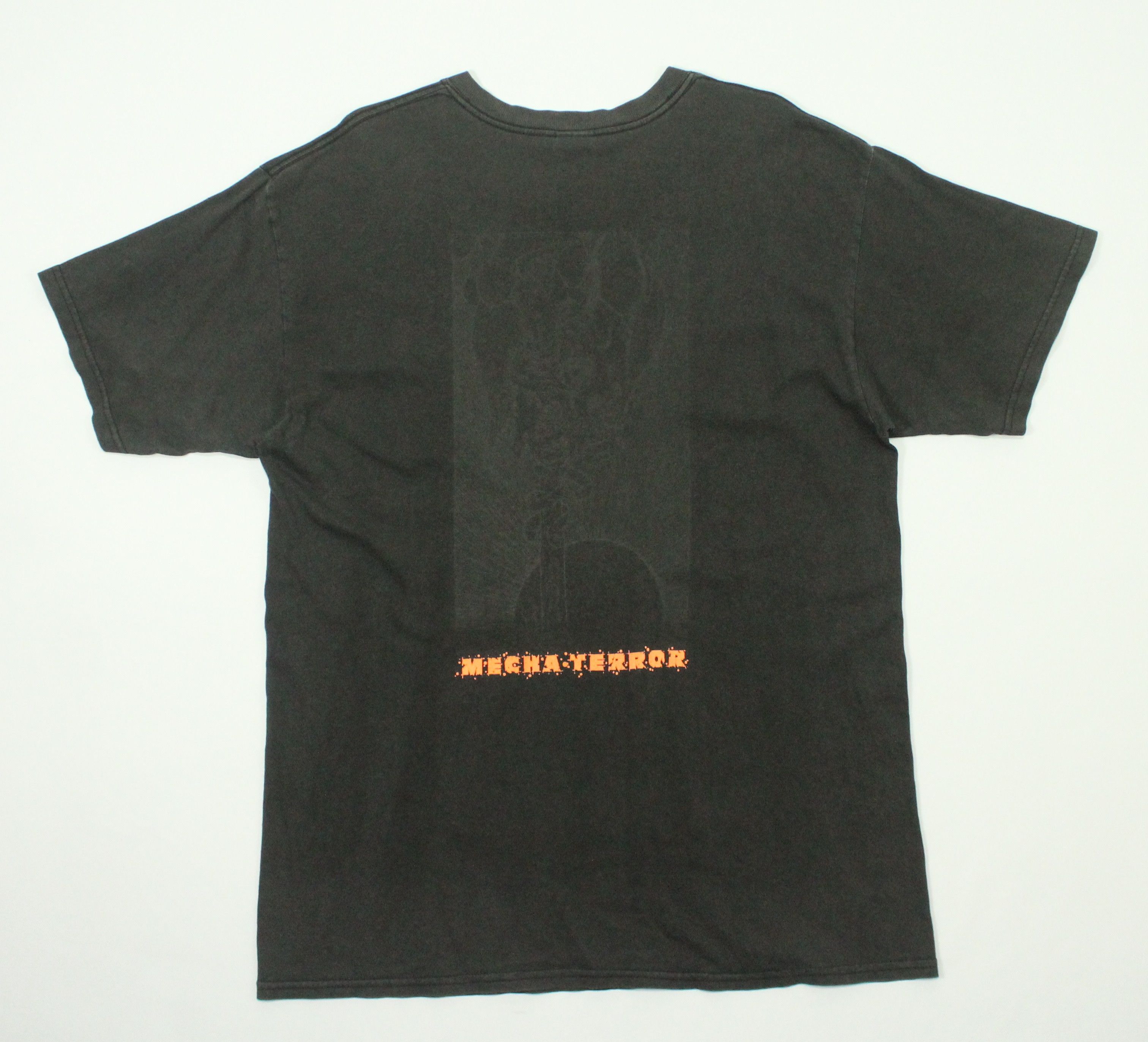 Vintage Vintage PUSHEAD MECHA TERROR T Shirt Black Motif Planet Toys Size US L / EU 52-54 / 3 - 1 Thumbnail