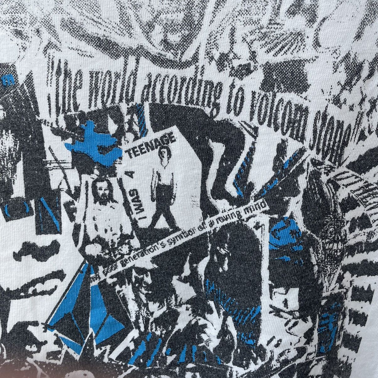 Band Tees × Volcom 🔥Volcom Art Work Of Punk Design Collab Distress Tee Size US M / EU 48-50 / 2 - 5 Thumbnail