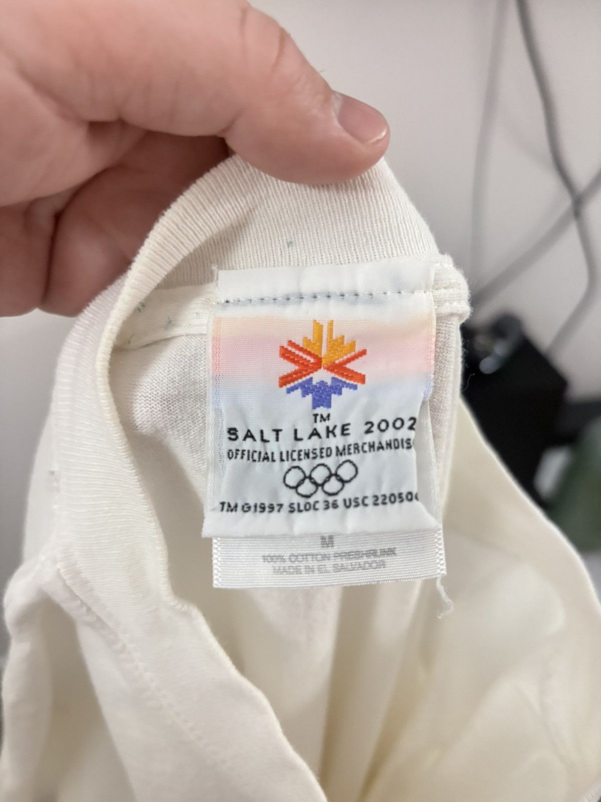 Vintage 00’s Olympic Games Salt Lake City, Utah Vintage Tee Shirt Size US M / EU 48-50 / 2 - 4 Thumbnail