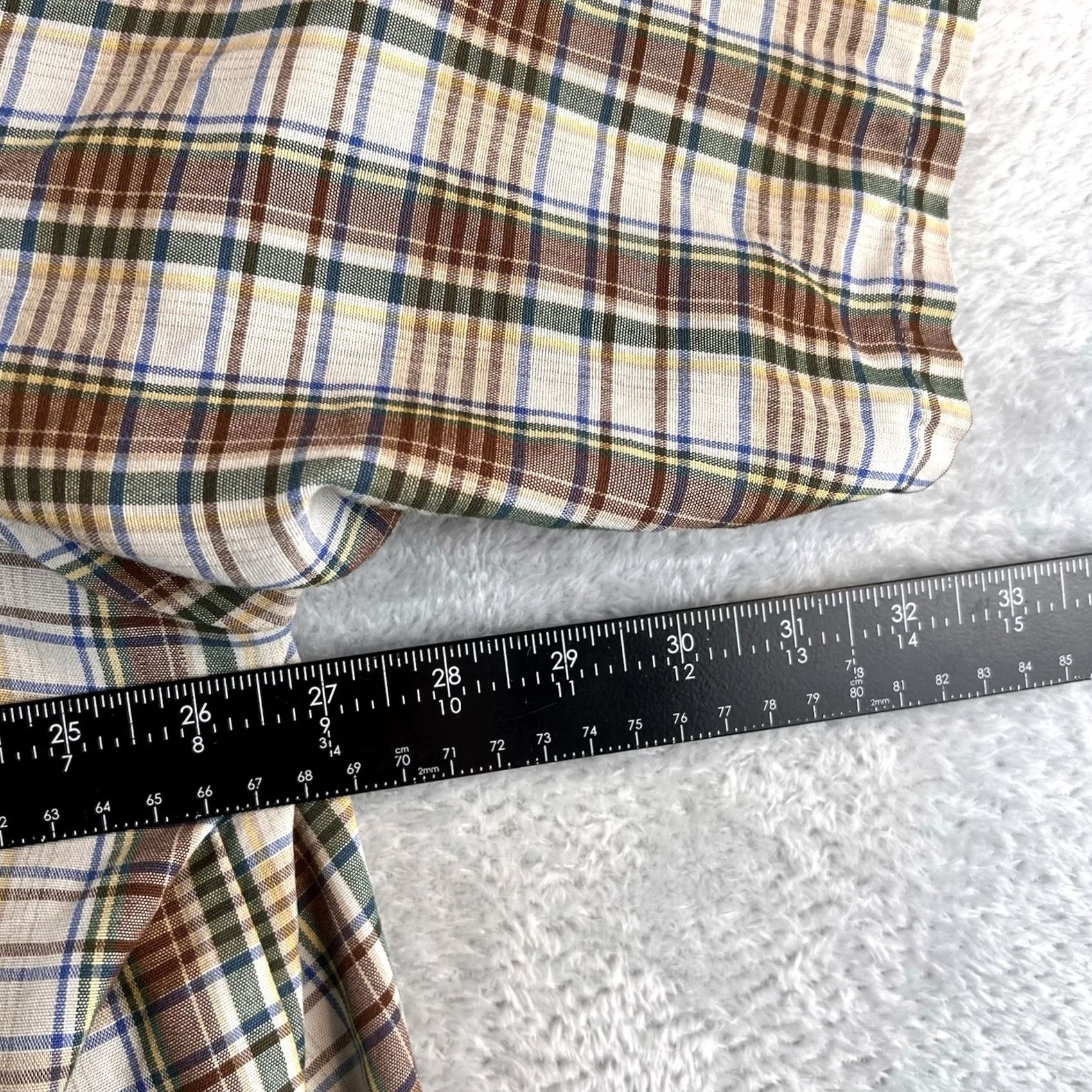 Vintage VTG Big Mac Plaid Shirt Mens 3XL Short Sleeve Western READ Size US XXL / EU 58 / 5 - 5 Thumbnail