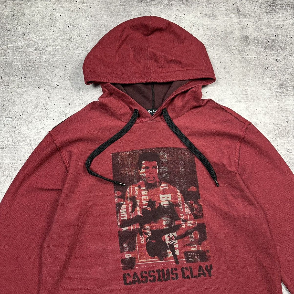 Dolce & Gabbana Dolce & Gabbana Rare Muhammad Ali Oversized Hoodie Size 48 Size US M / EU 48-50 / 2 - 2 Thumbnail