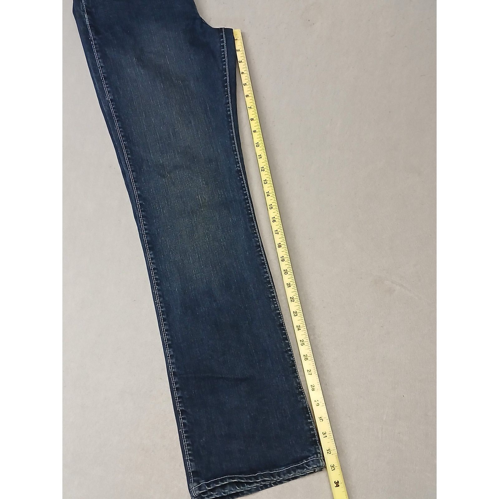 Wrangler Wrangler Q-Baby (9/10x34) Mid Rise Boot Cut Riding Jeans Size 30" / US 8 / IT 44 - 4 Thumbnail