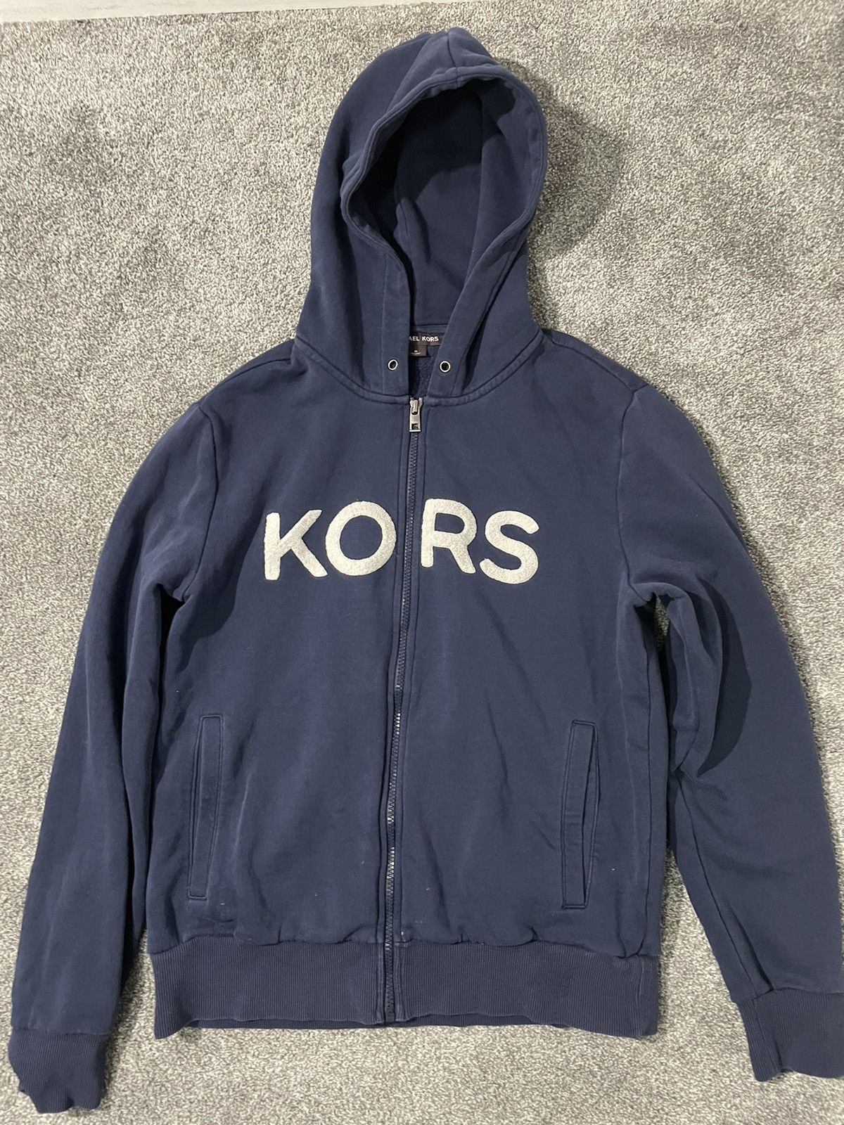 Royal Blue Sweatshirt Hoodie Michael Kors, Size M