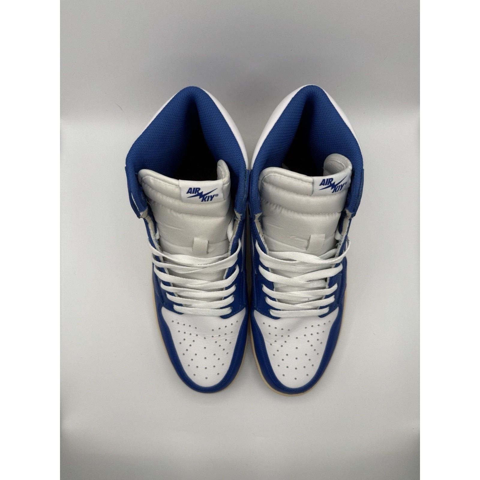 Reves Paris Reves Paris/Air Kiy ‘85 HI "Sport Blue" Los Angeles Sz 12.5 Size US 12.5 / EU 45-46 - 3 Thumbnail