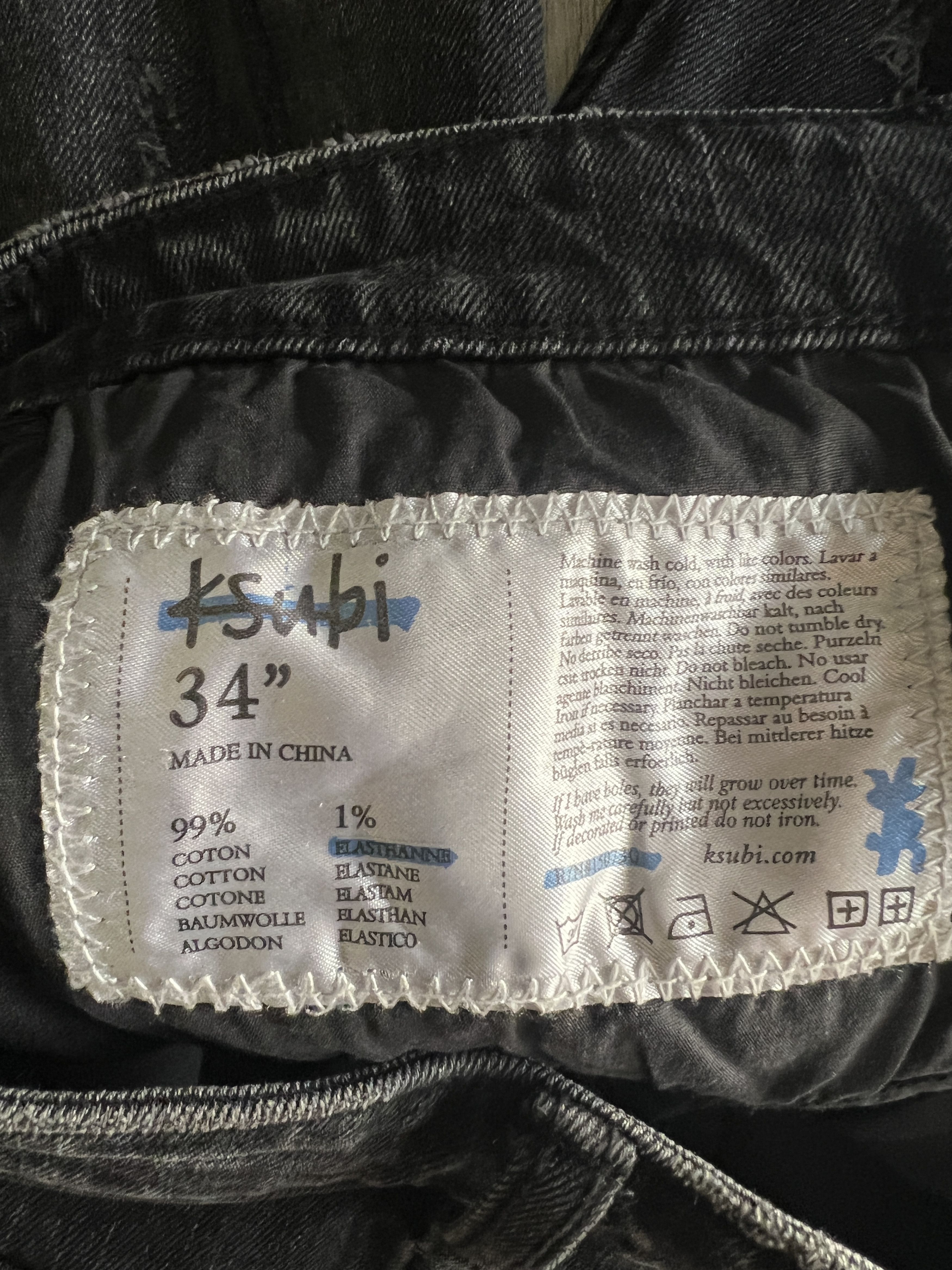 Ksubi Ksubi " Dynamite " Skinny Jeans Size US 34 / EU 50 - 6 Thumbnail