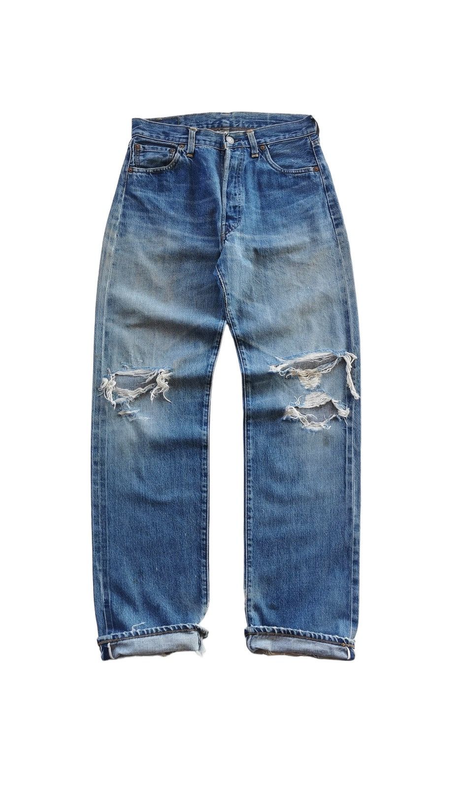 Jean × Levi's × Nirvana Levis 501xx Selvedge Style Nirvana Size US 29 - 1 Thumbnail