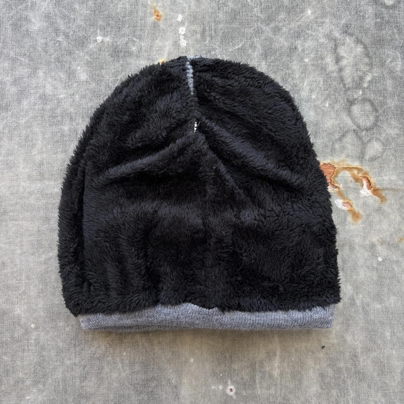 Vintage Vintage Y2K New York Fleece Fur Lined Grunge Skater Beanie Size ONE SIZE - 4 Thumbnail