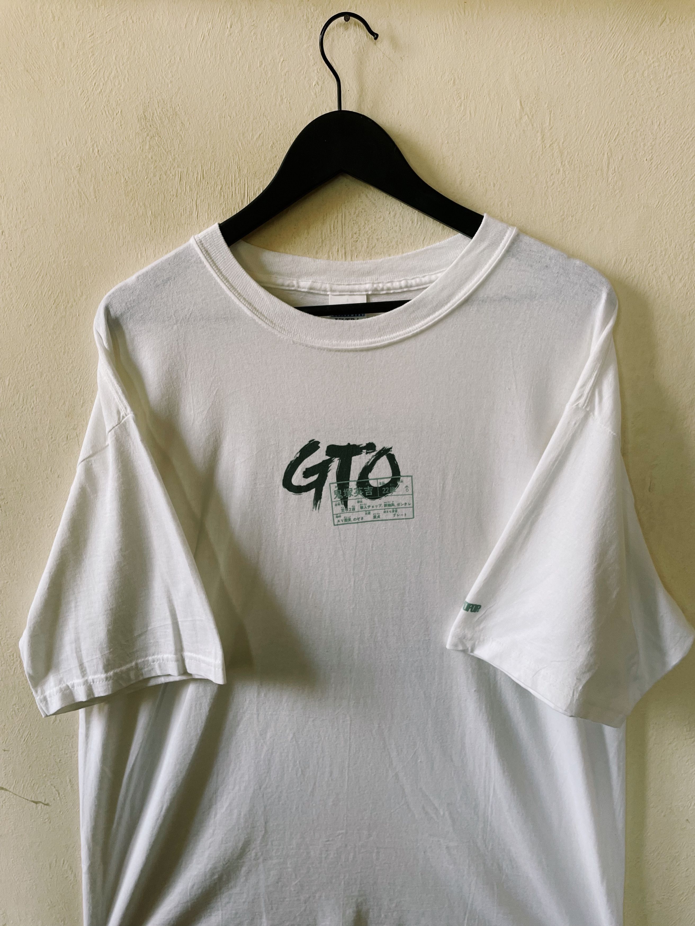 Vintage Vintage Y2K GTO Great Teacher Onizuka Tokyopop Promo T-shirt Size US XL / EU 56 / 4 - 2 Thumbnail