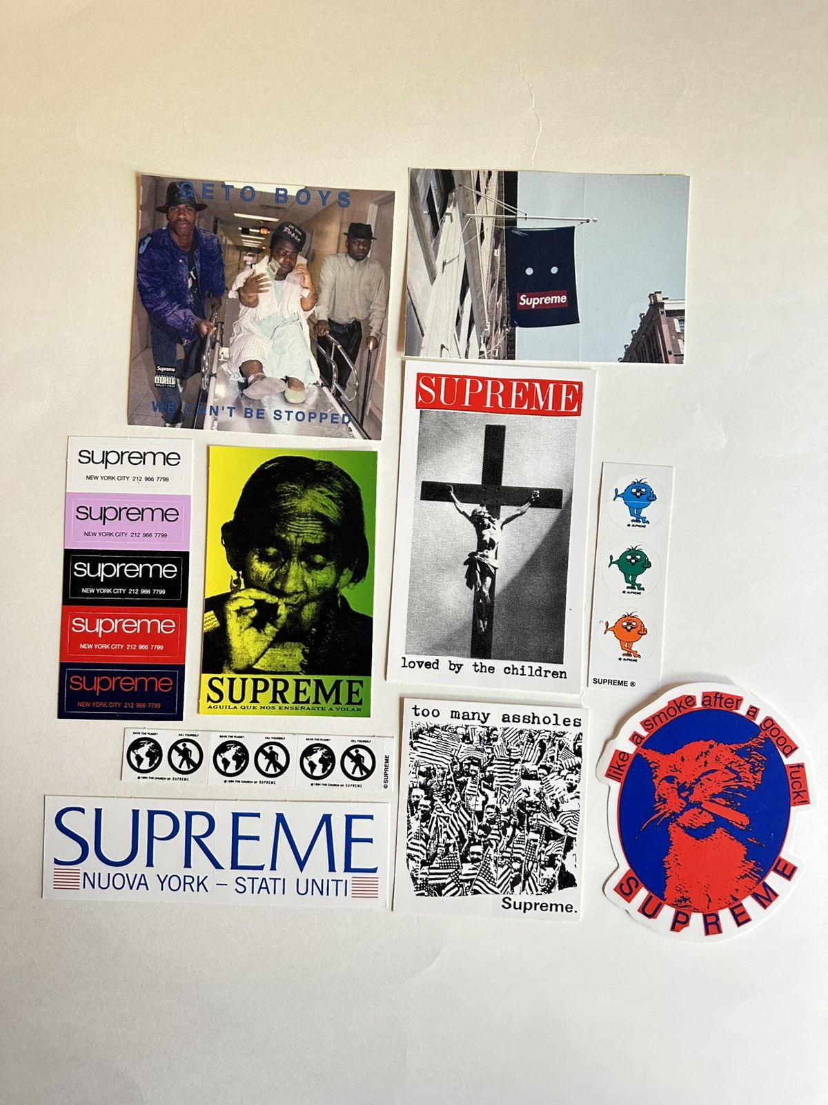 Supreme 10x Supreme Stickers Lot Size ONE SIZE - 1 Preview