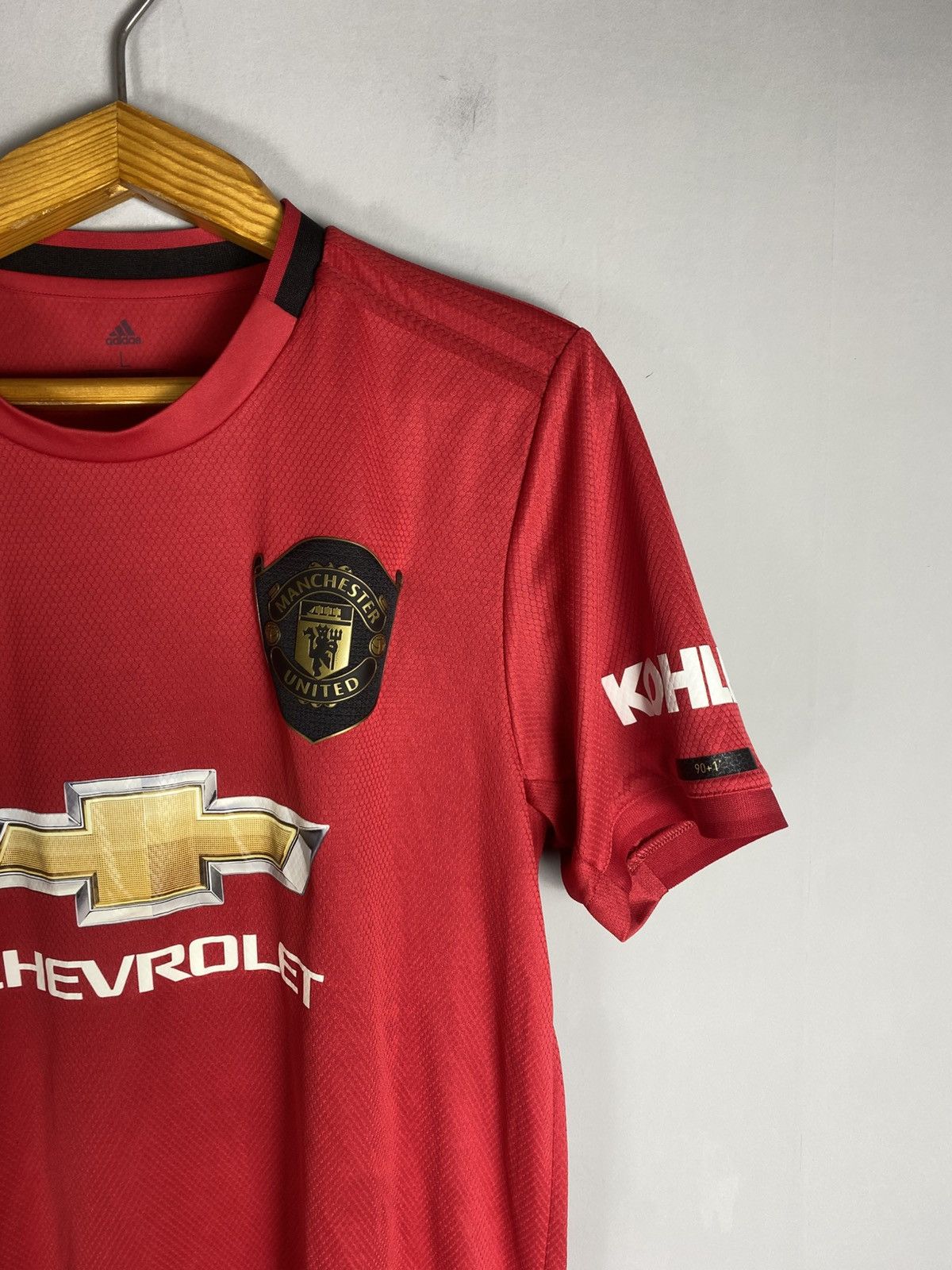 Adidas Vintage Adidas Manchester United football jersey Size US L / EU 52-54 / 3 - 3 Thumbnail
