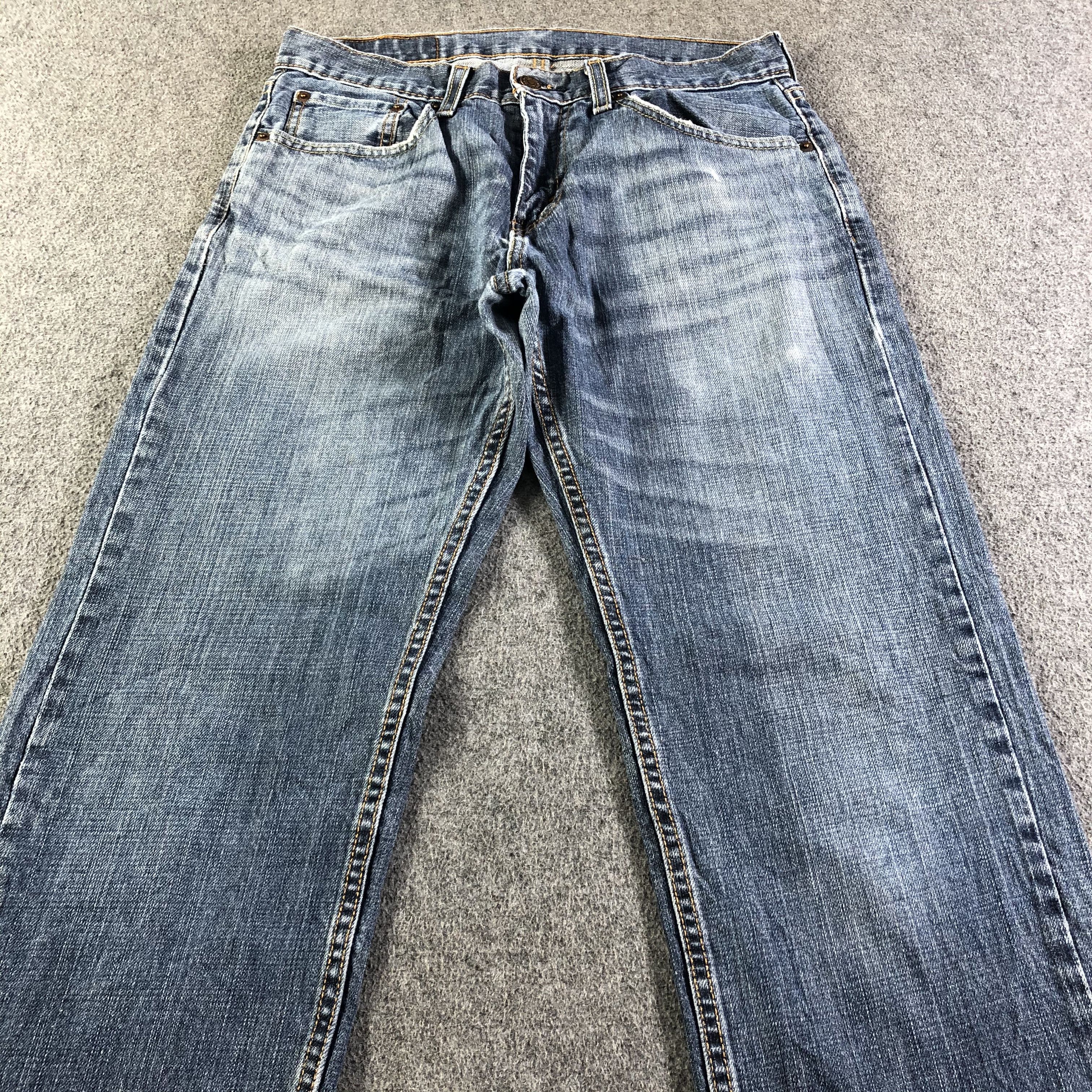 Levi's Vintage Blue Wash Levis 559 Jeans-J4522 Size US 31 - 3 Thumbnail