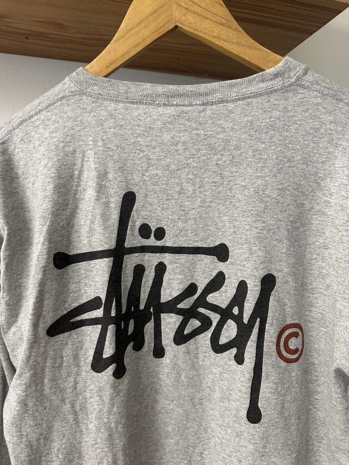 Stussy Stussy Japan OG Logo L/S Tee (Japan Release) Size US M / EU 48-50 / 2 - 4 Thumbnail