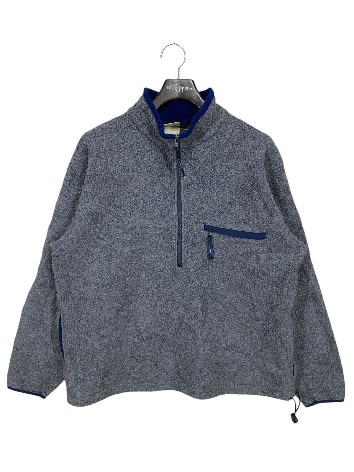 L.L. Bean × Vintage Vintage LL Bean half zipper fleece jacket Size US L / EU 52-54 / 3 - 1 Thumbnail