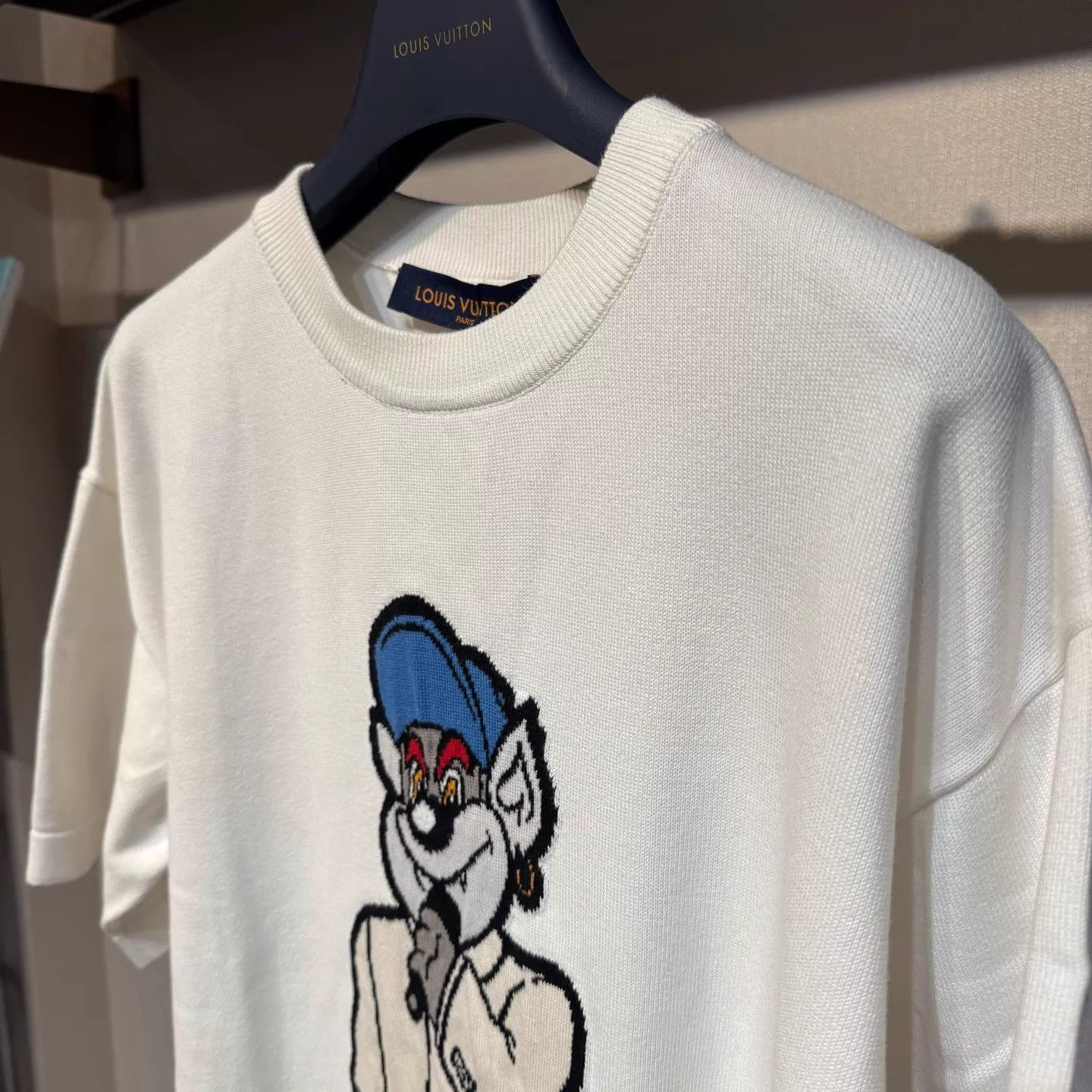 Louis Vuitton Louis Vuitton Bugs Bunny Knit S/S Tee S New Size US S / EU 44-46 / 1 - 4 Thumbnail