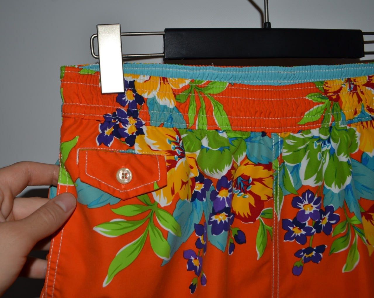 Polo Ralph Lauren Polo Ralph Lauren Mens Hawaiian Floral Swim Trunks Shorts Size US 32 / EU 48 - 2 Thumbnail