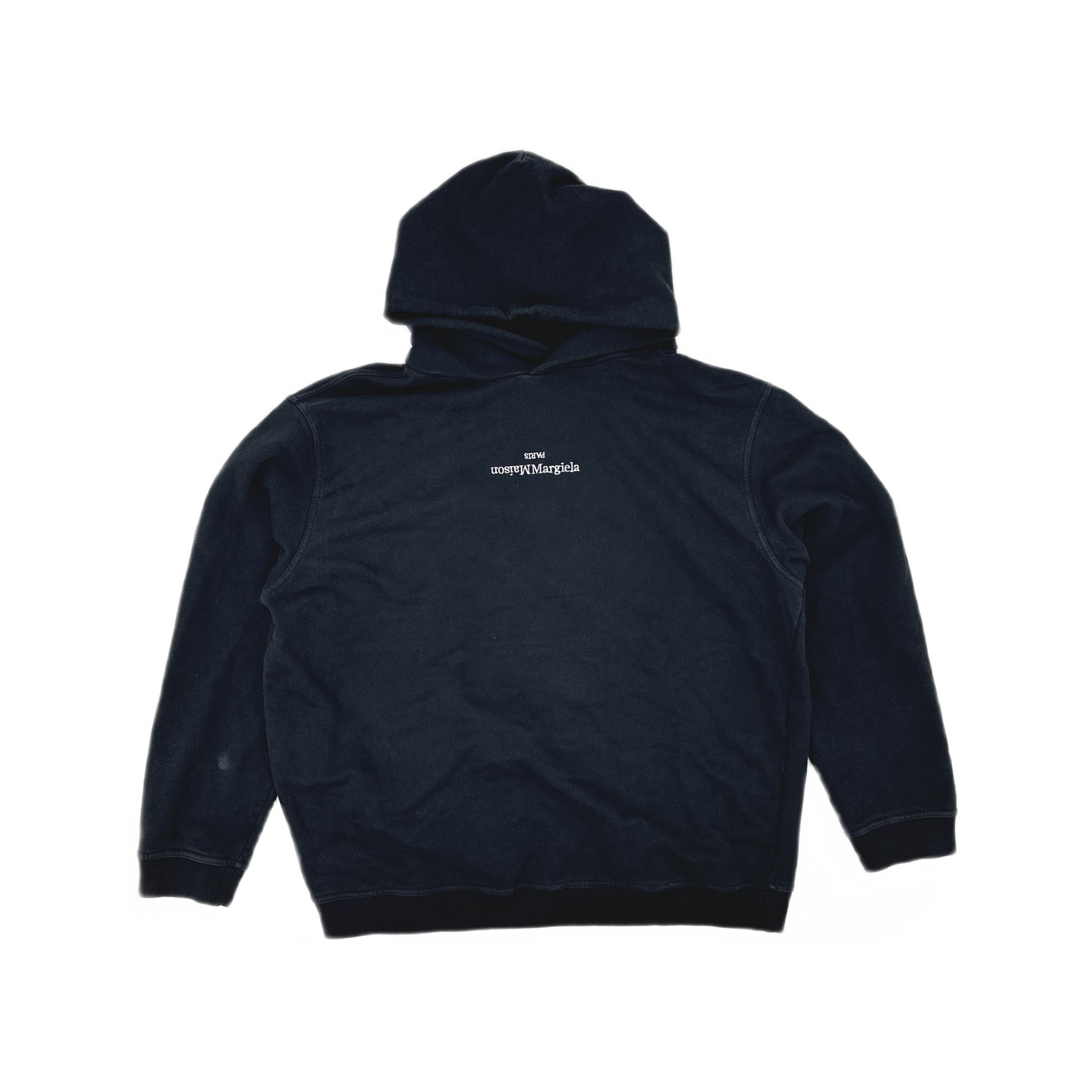 Maison Margiela Maison Margiela Embroided Numbers Logo Hoodie