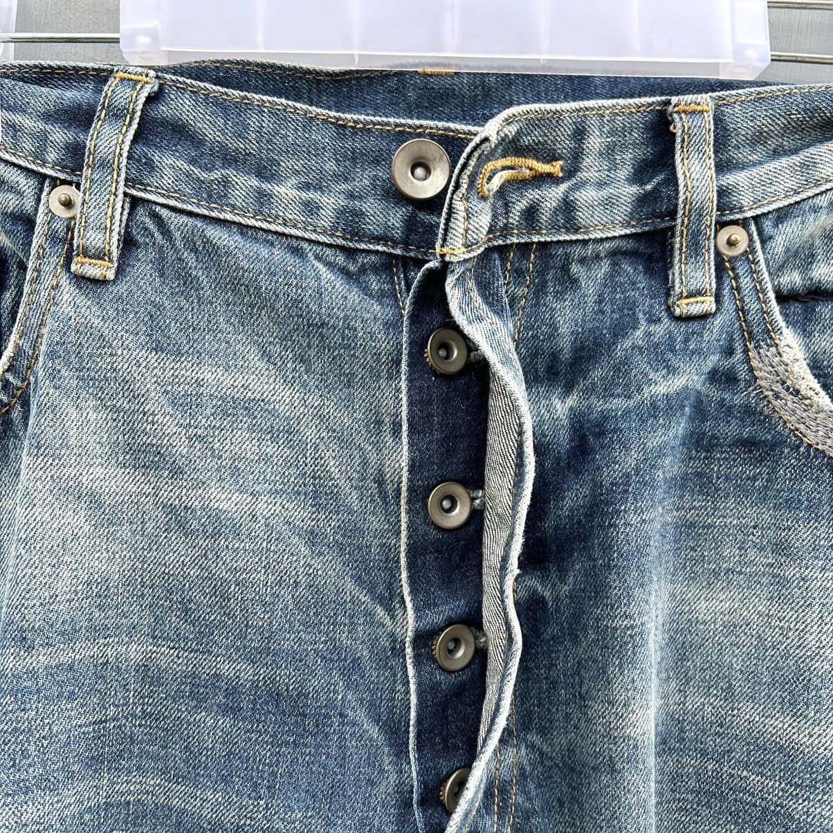 Madness MADNESS 24AW JAPAN Washed Distressed Denim Pants Size US 38 / EU 54 - 10 Thumbnail