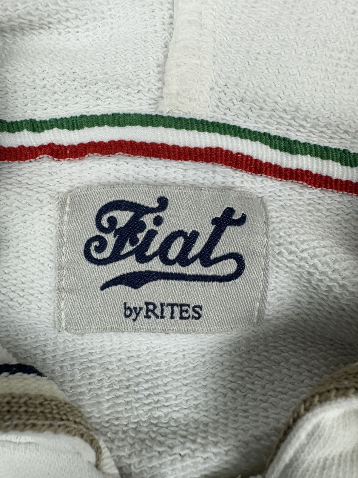 Vintage Vintage y2k Fiat spellout embroidered zip hoodie chief keef Size US L / EU 52-54 / 3 - 15 Thumbnail