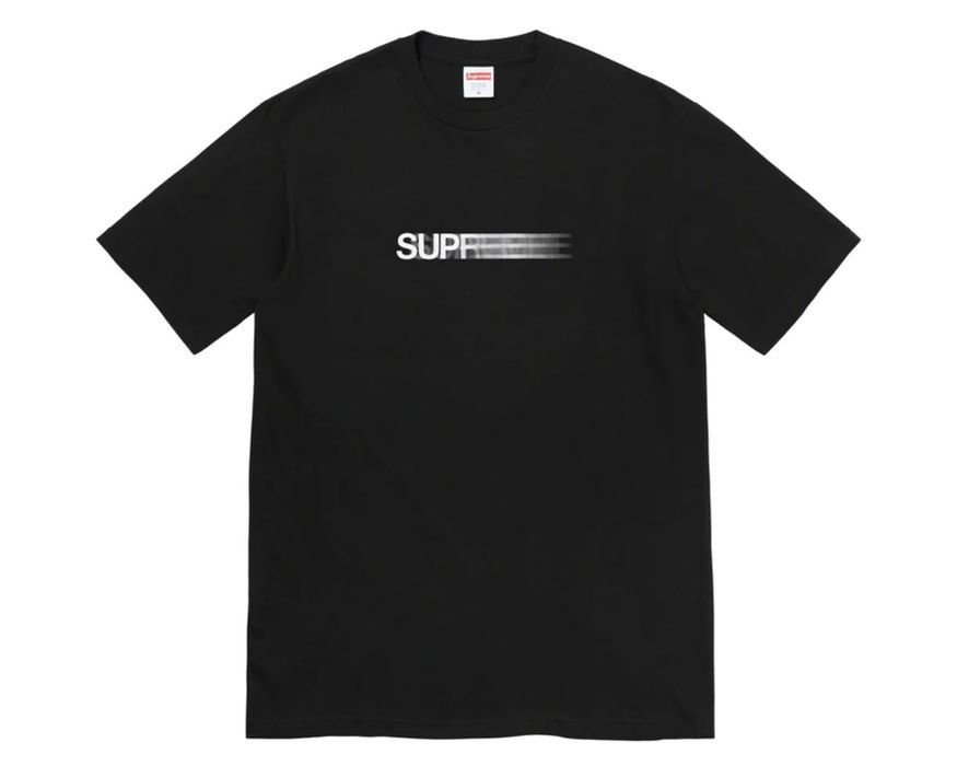 Supreme Supreme Motion Logo Tee Black XL | Grailed