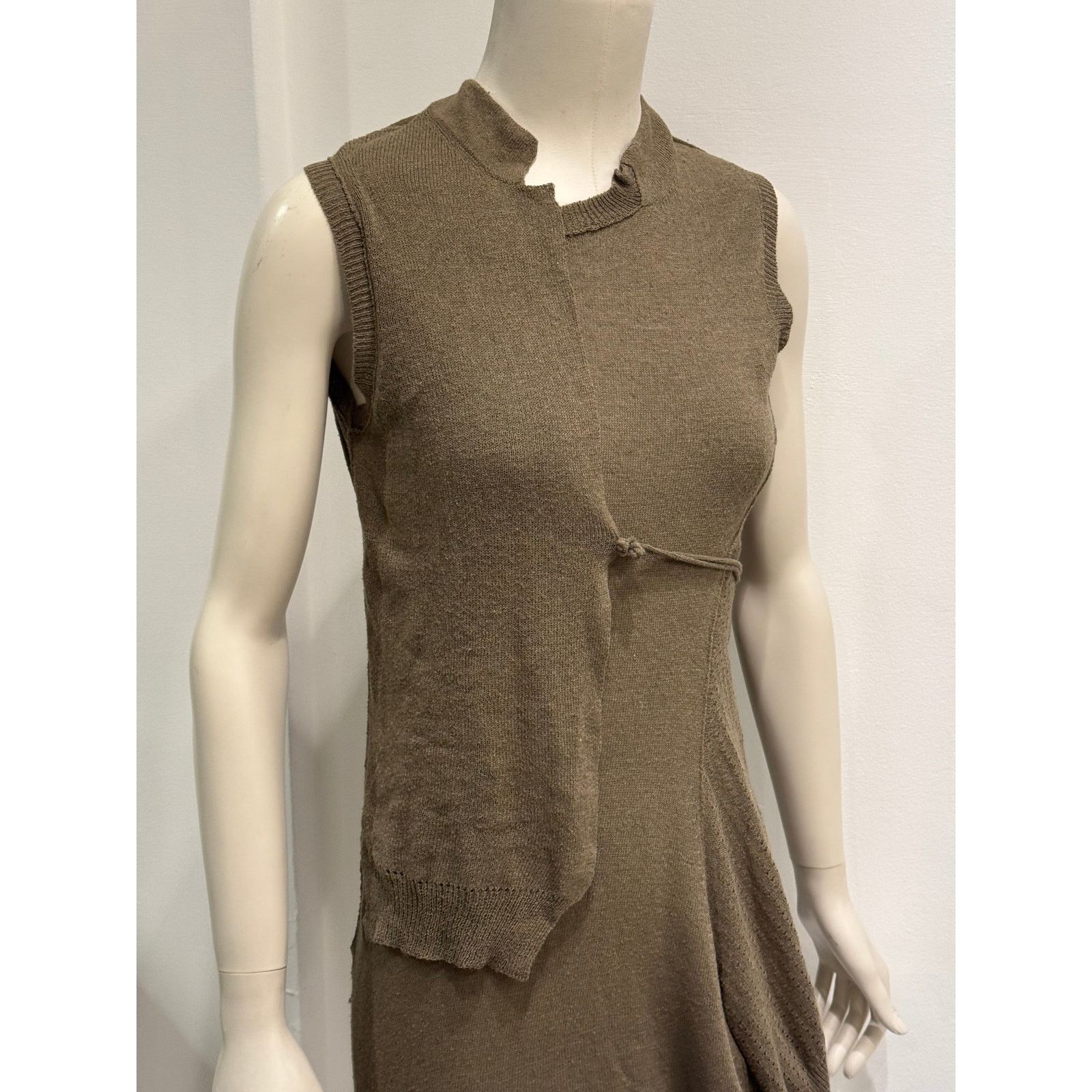 Yohji Yamamoto 2000s Yohji Yamamoto sample asymmetrical long top Size M / US 6-8 / IT 42-44 - 2 Thumbnail